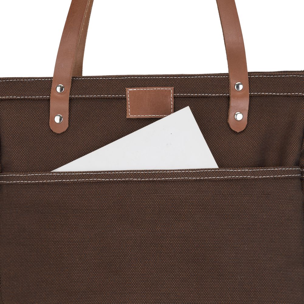Canvas Leather Tote Bags
