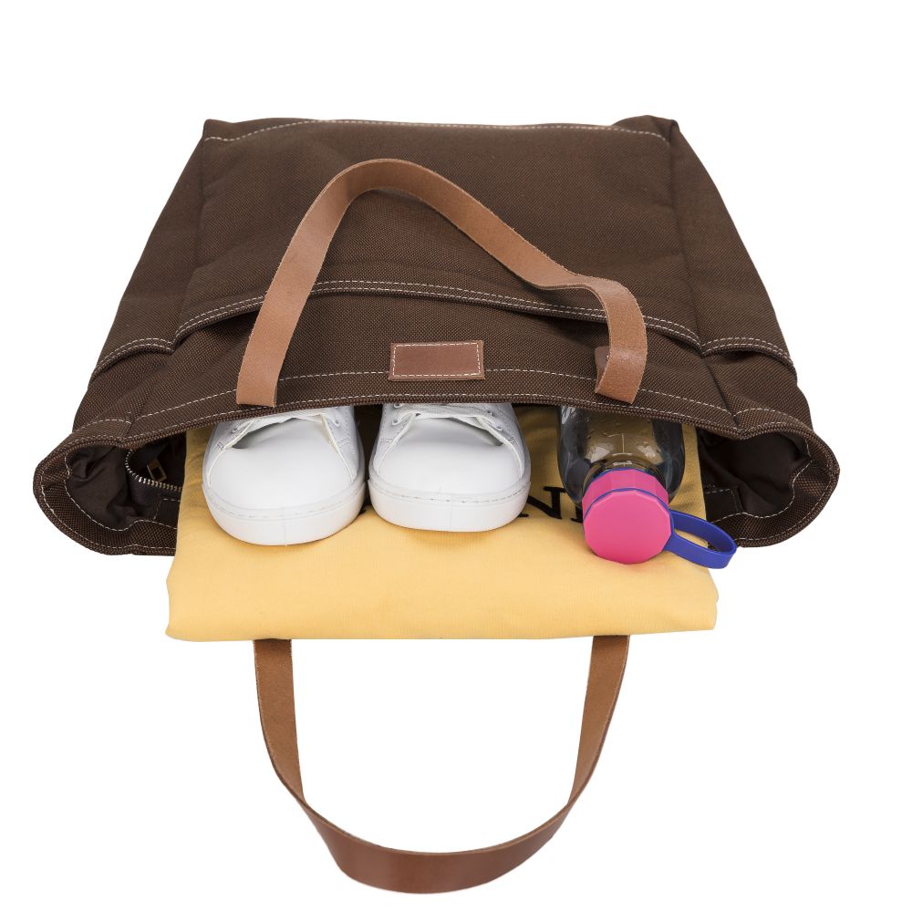 Canvas Leather Tote Bags