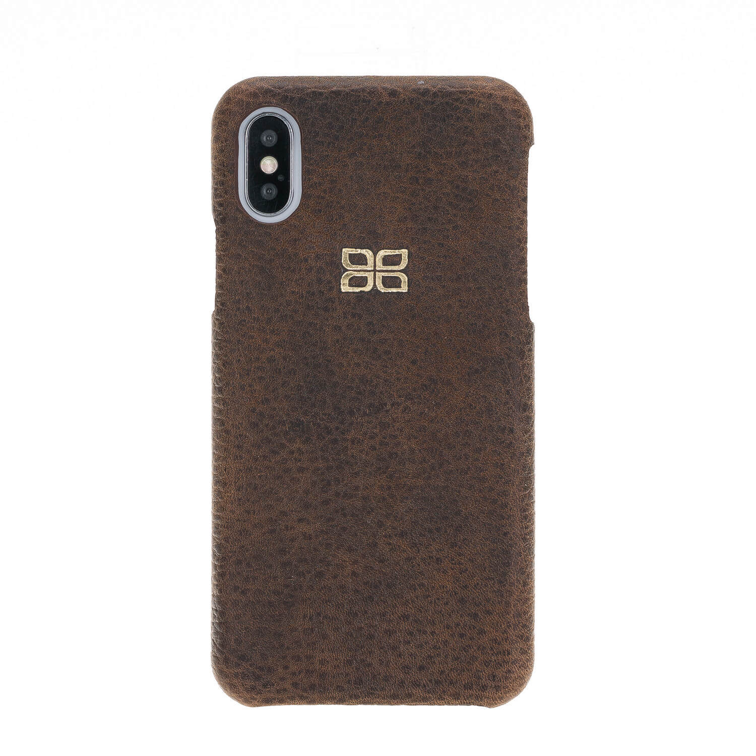 F360 Leather Back Cover Case for Apple iPhone X / iPhone XS