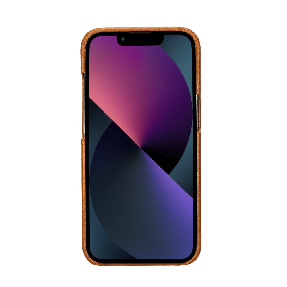 F360 Cover Base - Fully Leather Covered Back Cover Case with Stand for iPhone 13 Series