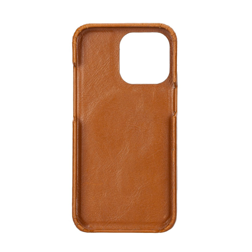 F360 Cover Base - Fully Leather Covered Back Cover Case with Stand for iPhone 13 Series