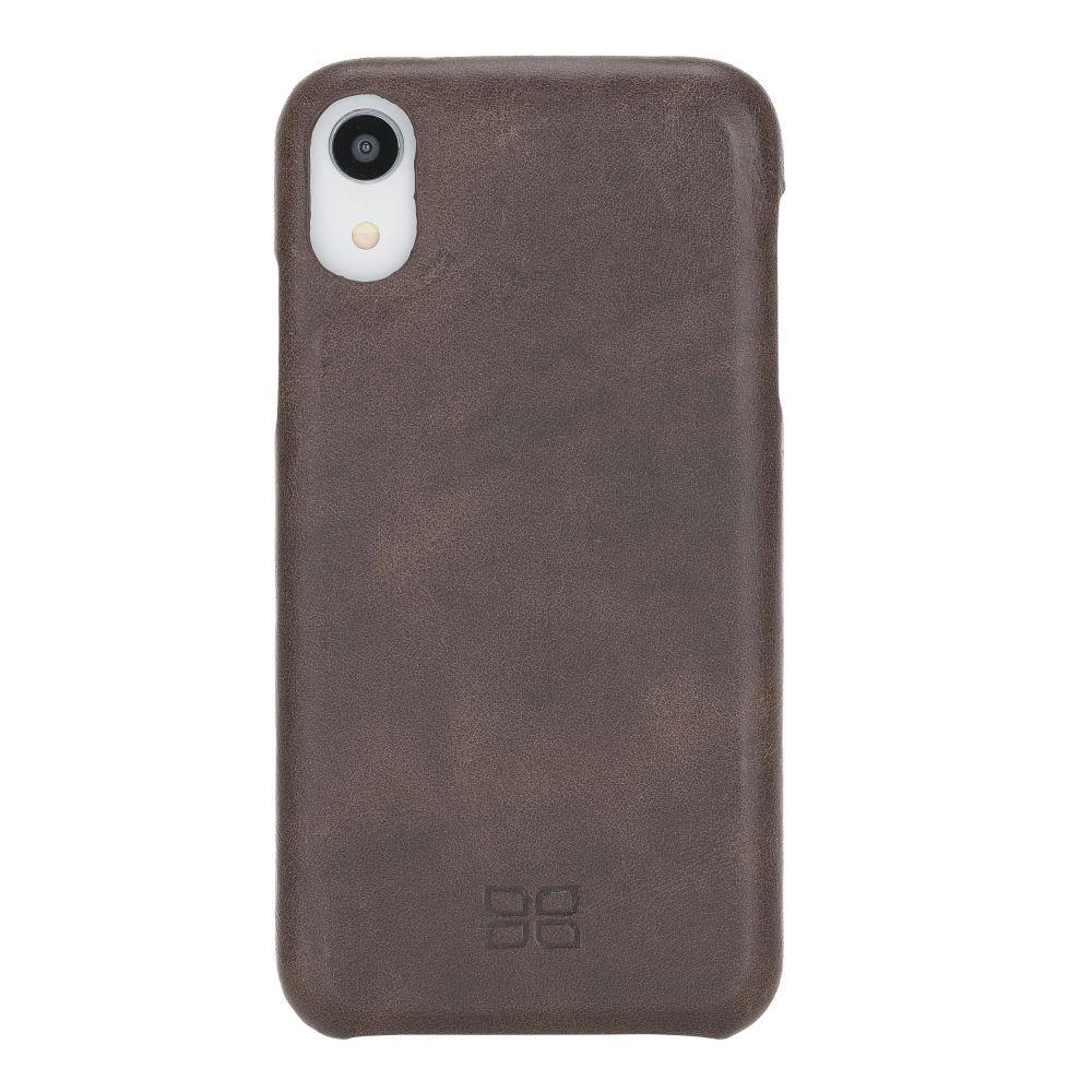 F360 Leather Back Cover Case for Apple iPhone XR