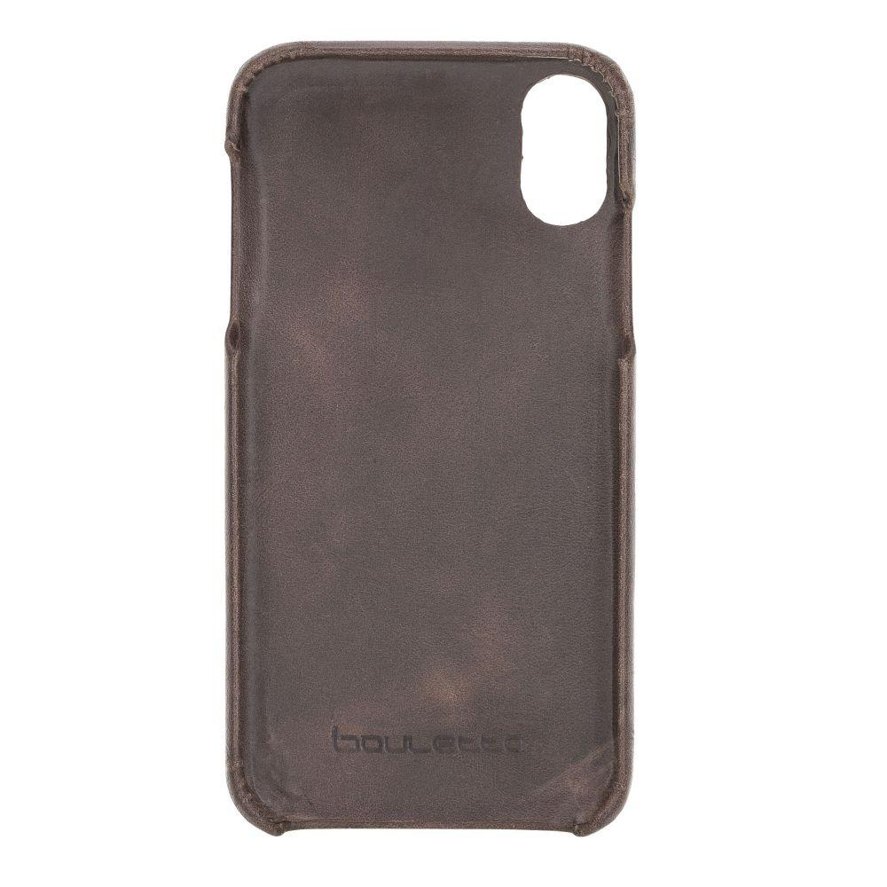 F360 Leather Back Cover Case for Apple iPhone XR