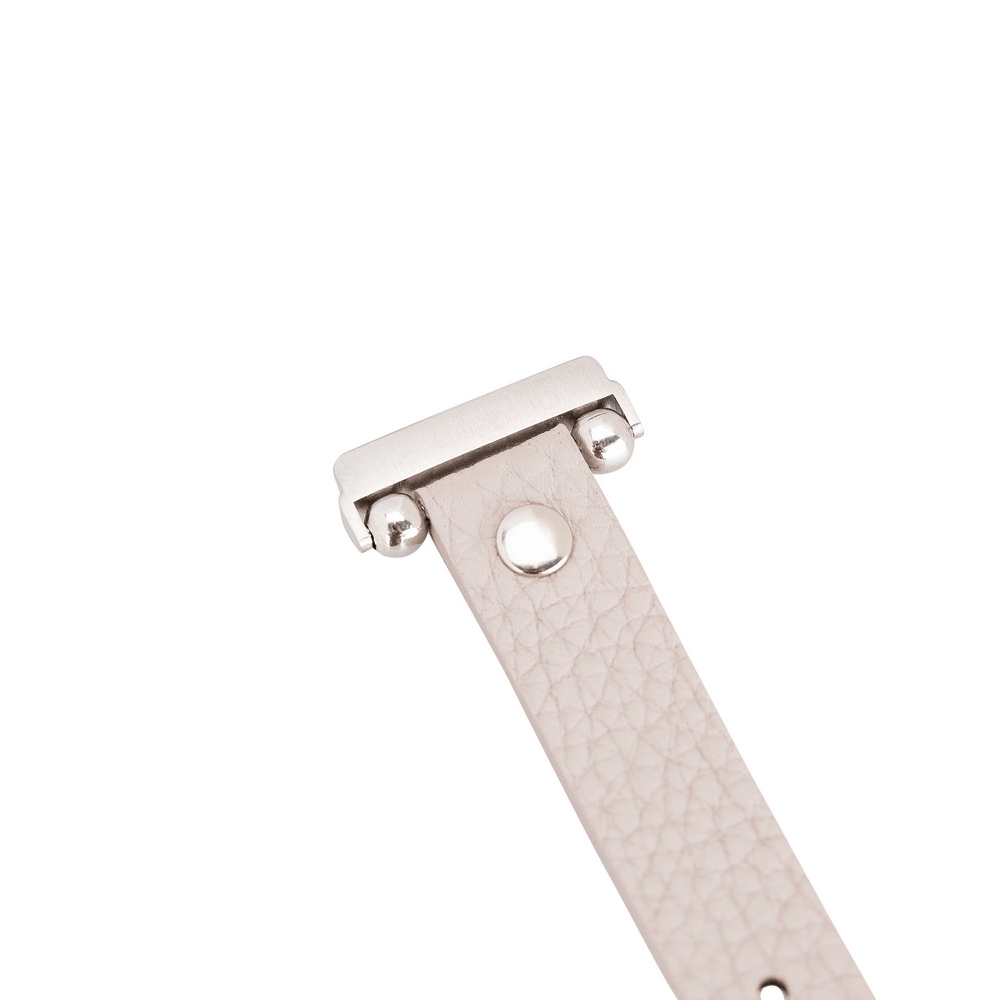 Genuine Leather Watch Band for Fitbit Versa 2 - Ferro