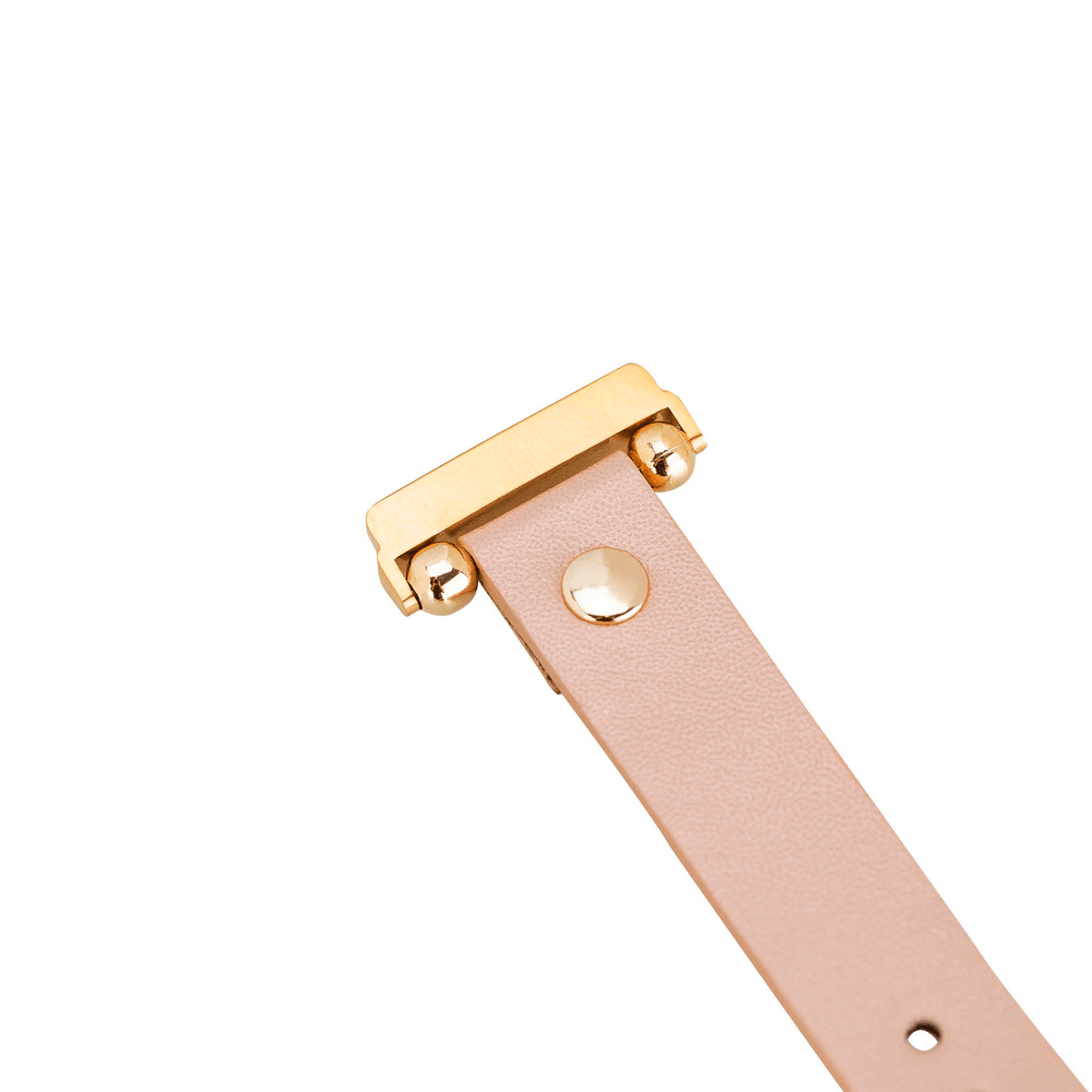 Genuine Leather Watch Band for Fitbit Versa 2 - Ferro