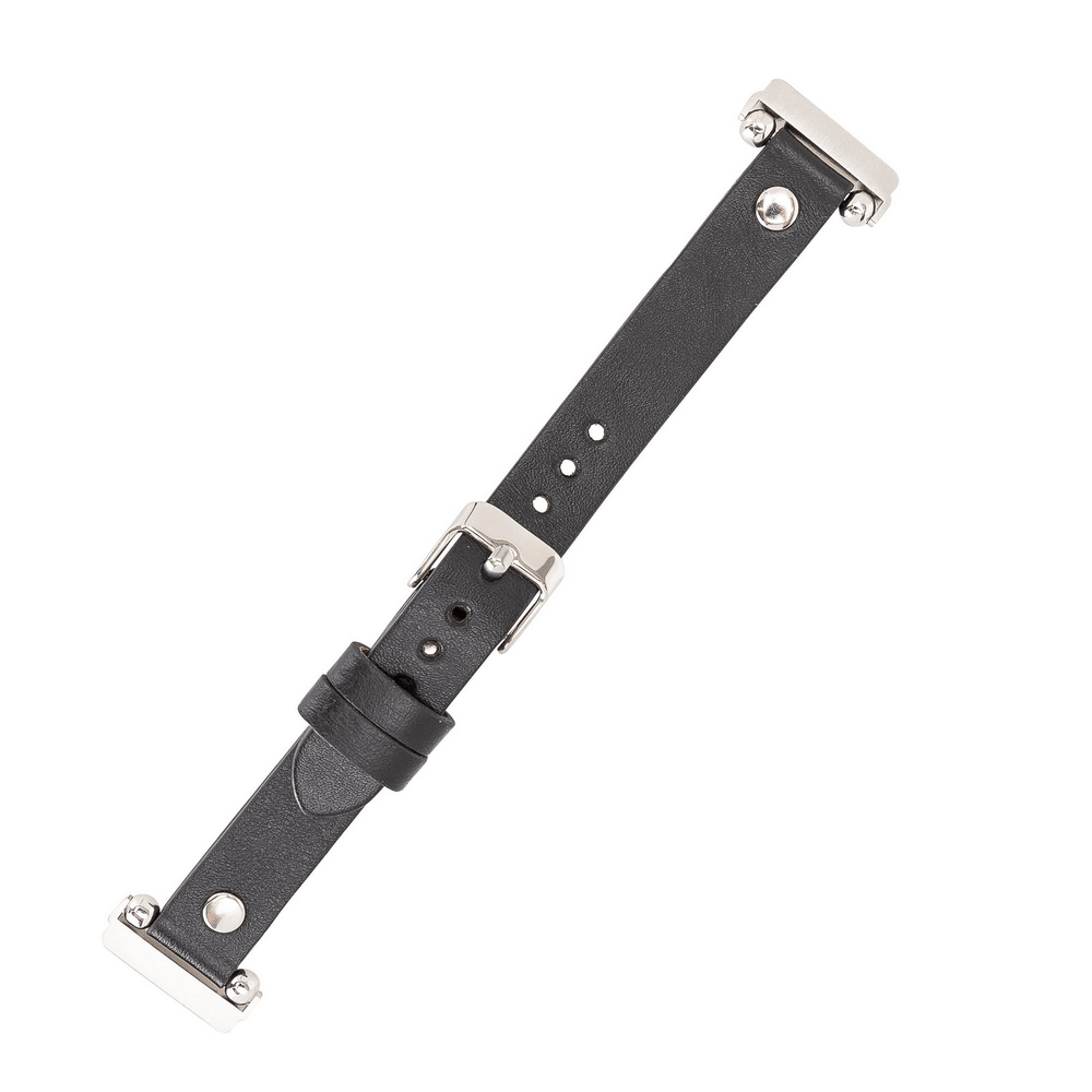 Genuine Leather Watch Band for Fitbit Versa 2 - Ferro