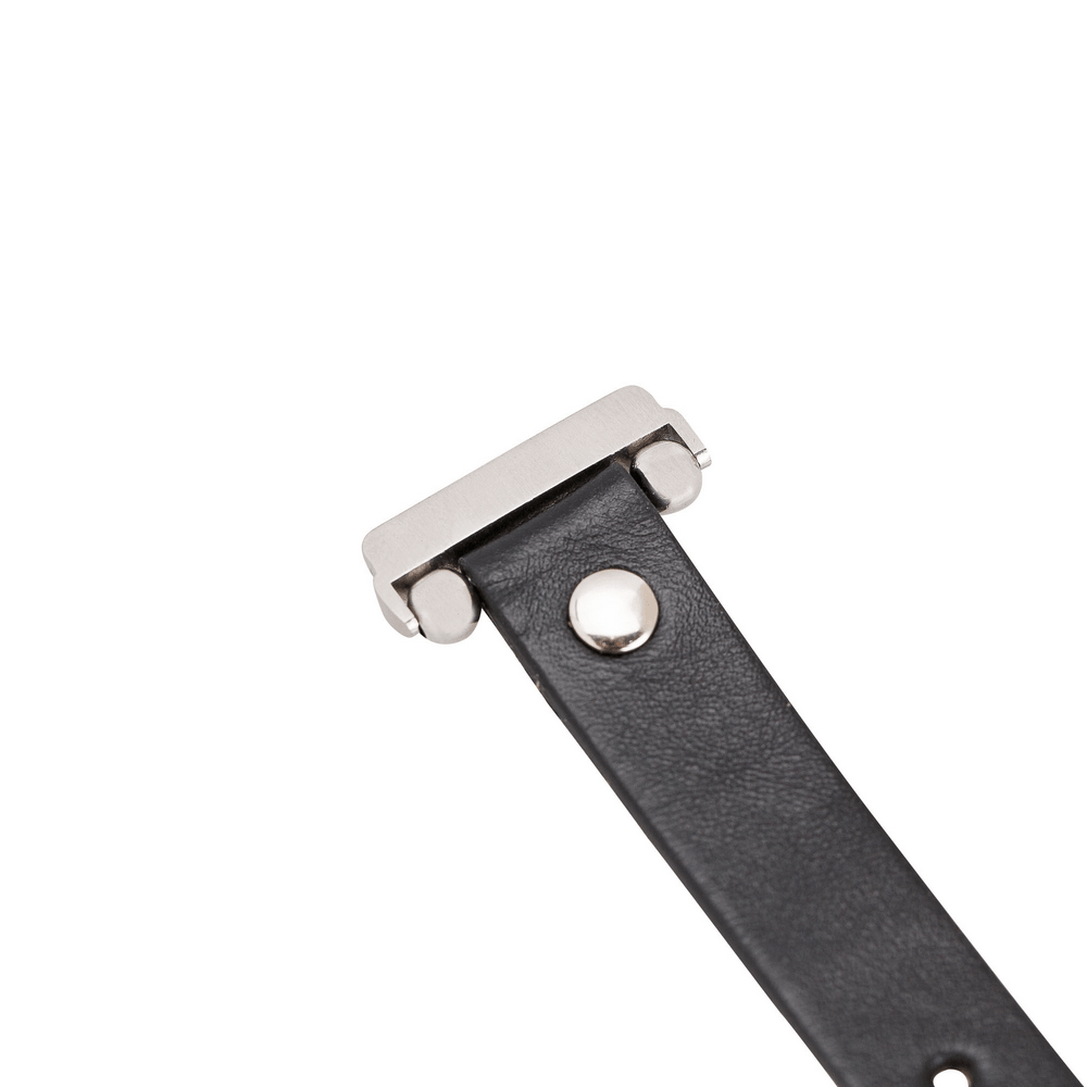 Genuine Leather Watch Band for Fitbit Versa 2 - Ferro