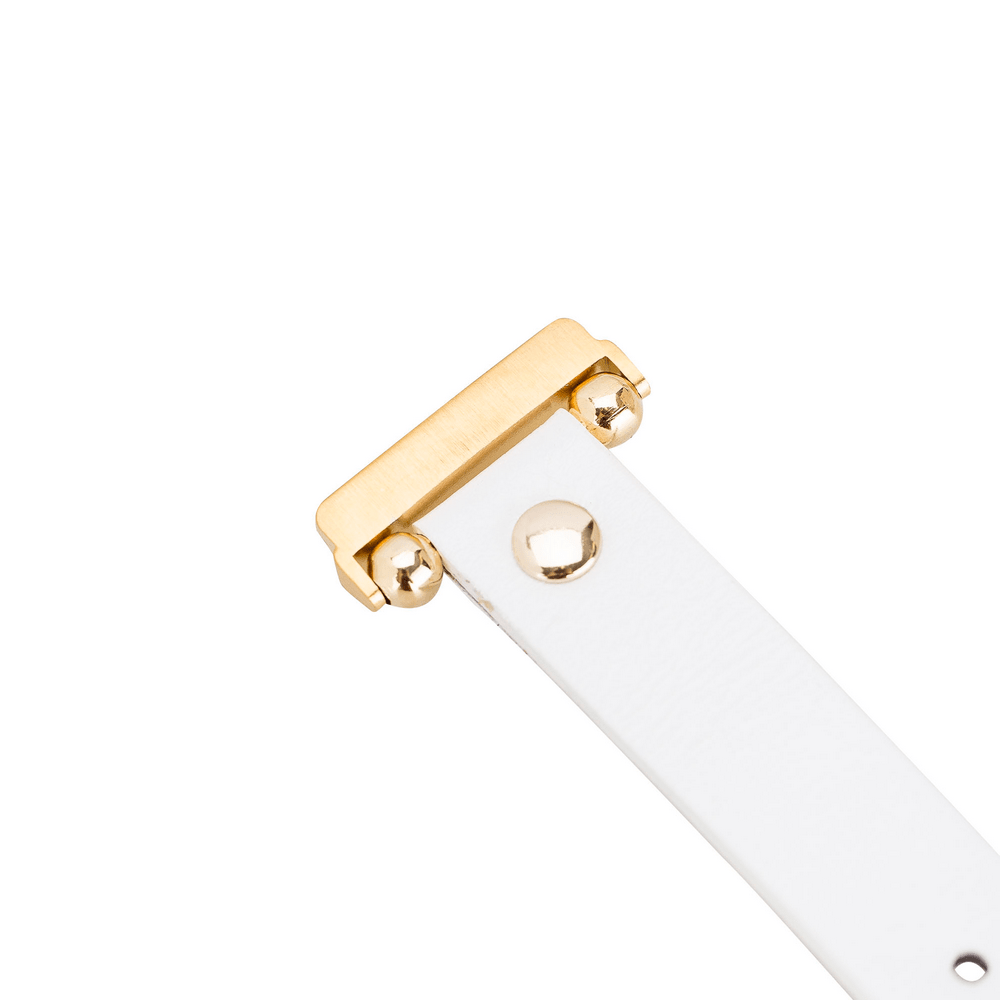 Genuine Leather Watch Band for Fitbit Versa 2 - Ferro