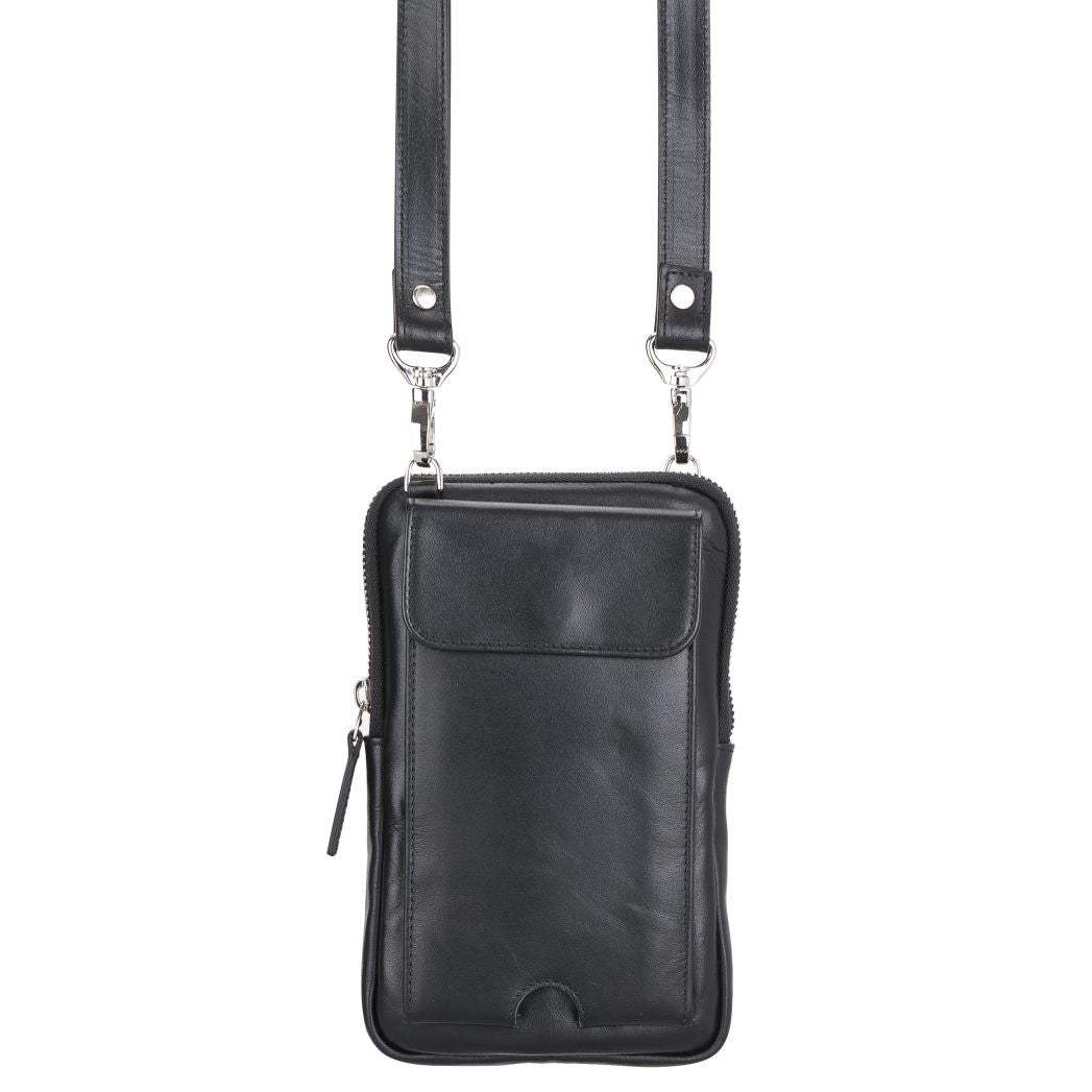 Nino Leather Crossbody Bag