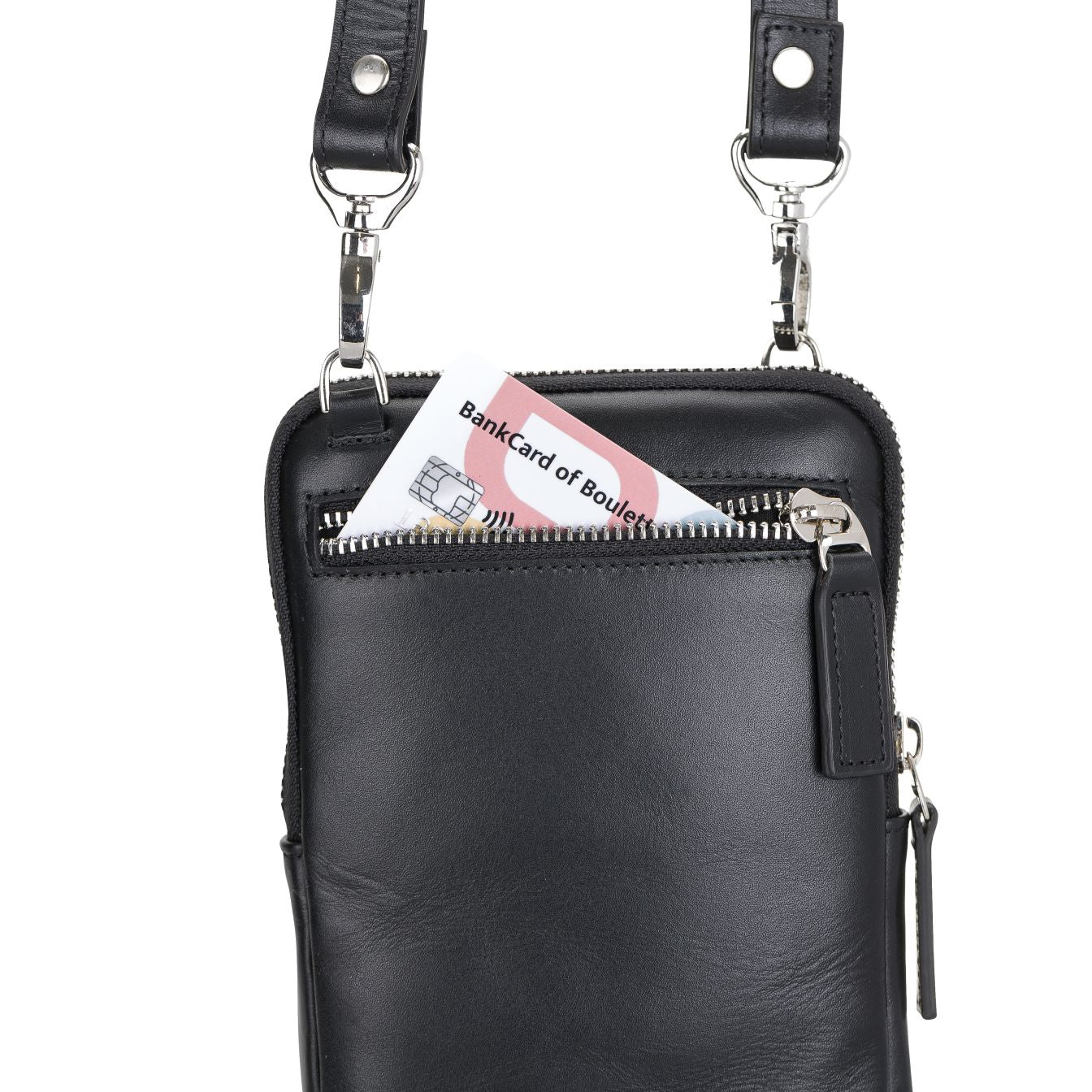 Nino Leather Crossbody Bag