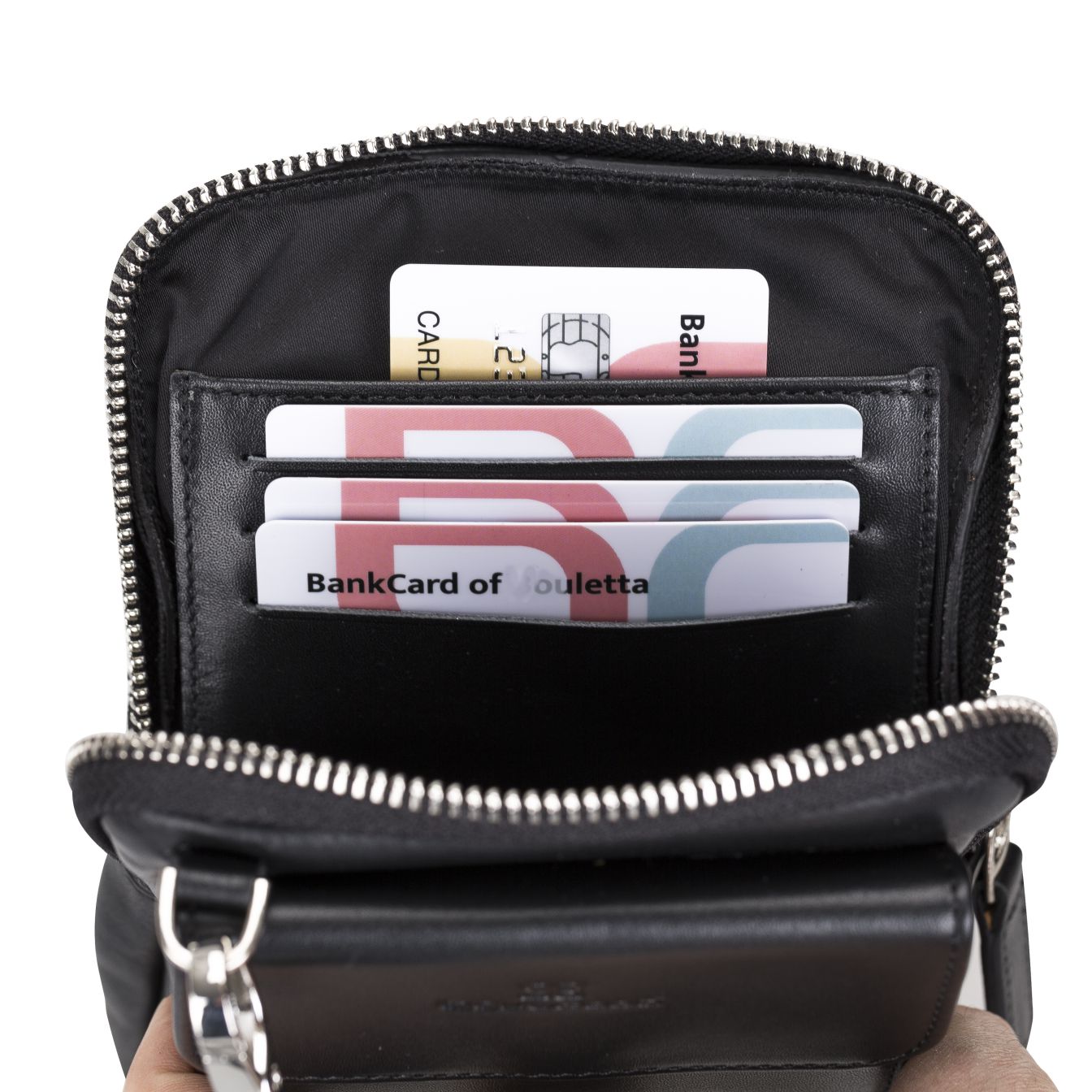 Nino Leather Crossbody Bag