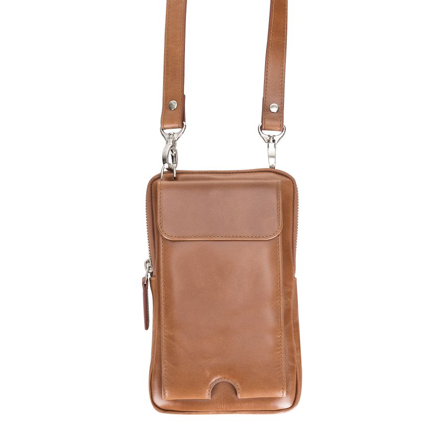 Nino Leather Crossbody Bag