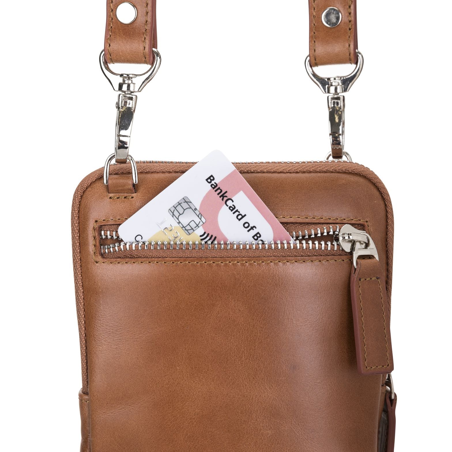 Nino Leather Crossbody Bag