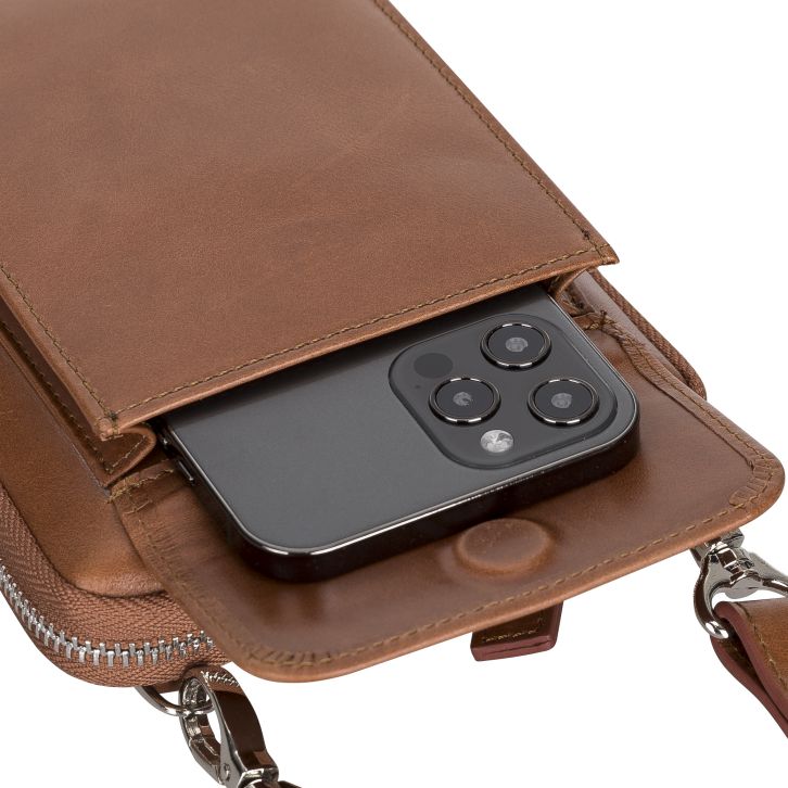 Nino Leather Crossbody Bag