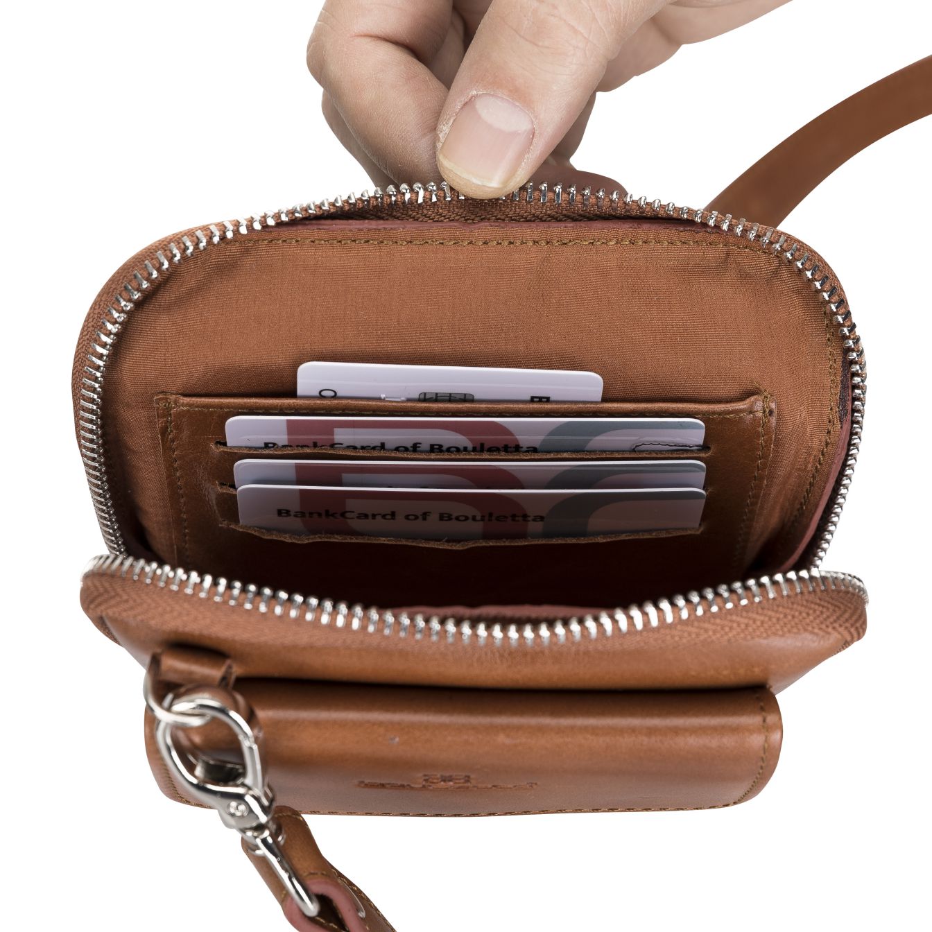 Nino Leather Crossbody Bag