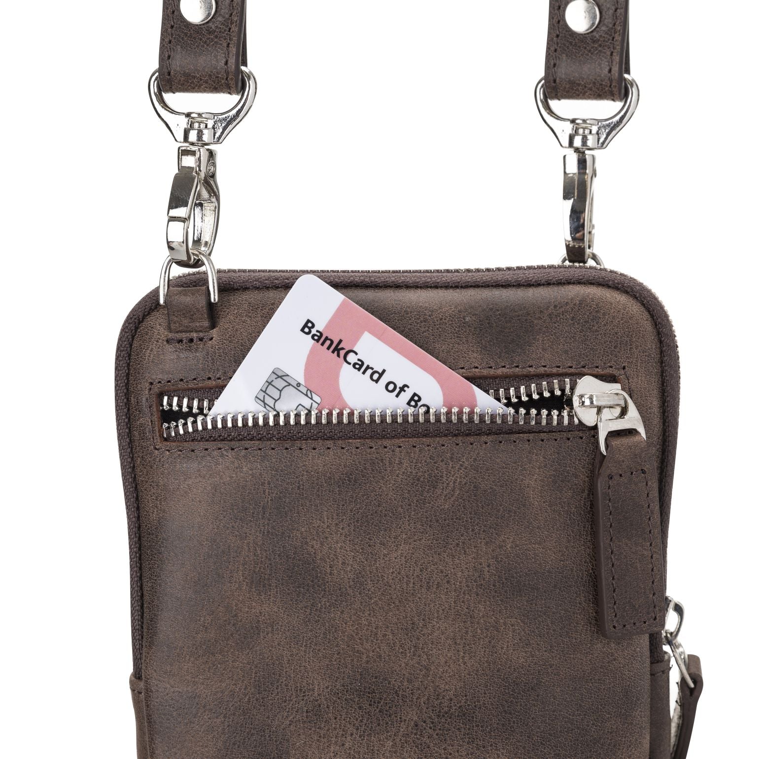 Nino Leather Crossbody Bag