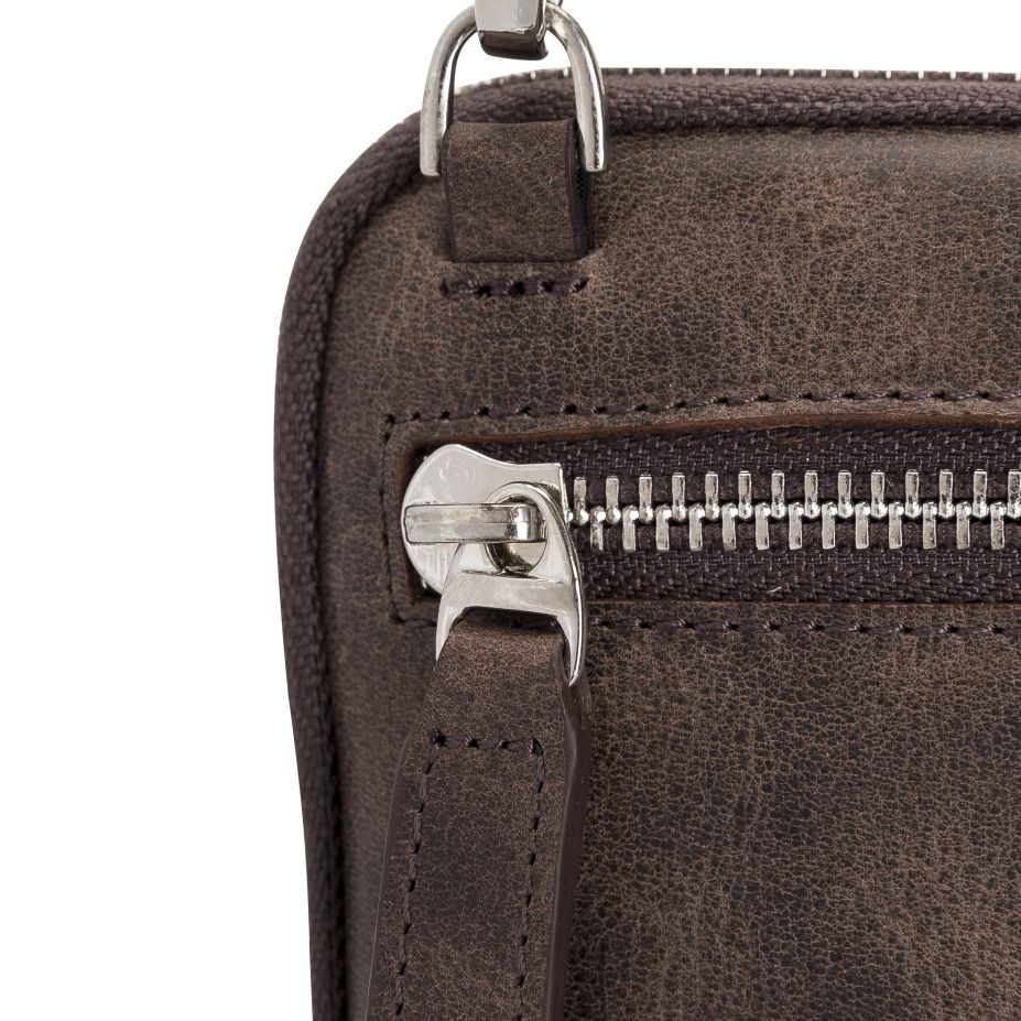 Nino Leather Crossbody Bag