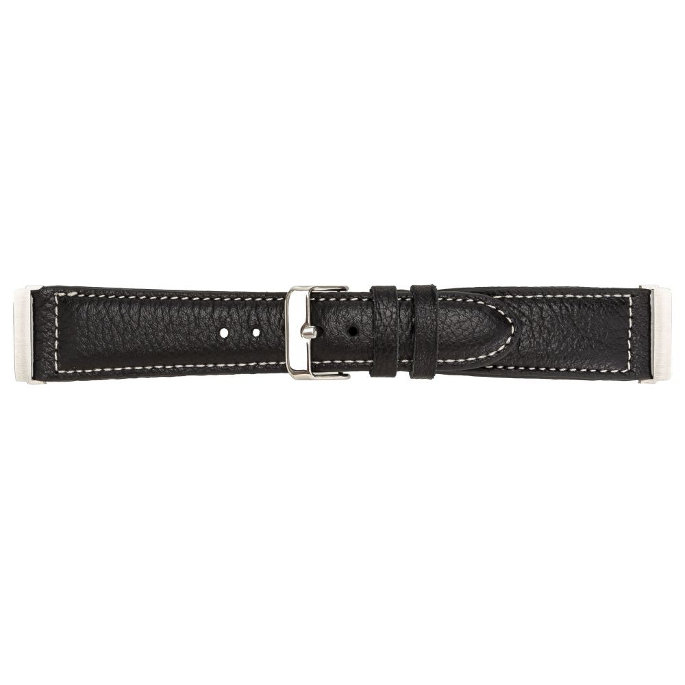 Leather Fitbit Watch Bands - NM1 Classic Stitched