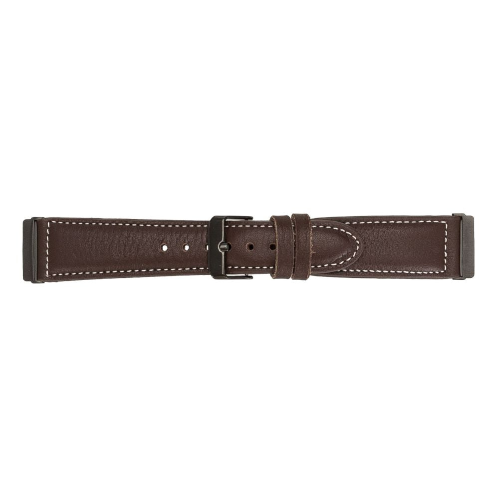 Leather Fitbit Watch Bands - NM1 Classic Stitched
