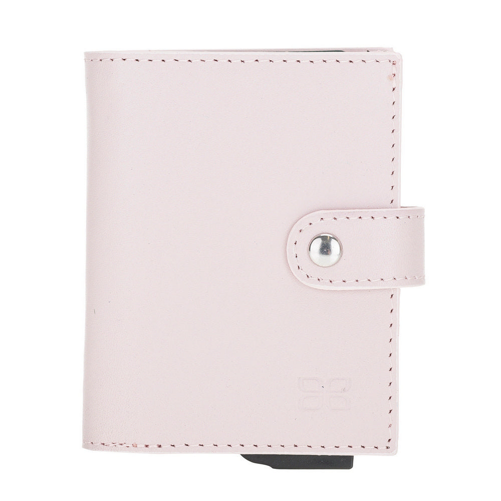 Palermo Mechanical Leather Card Holder Wallet