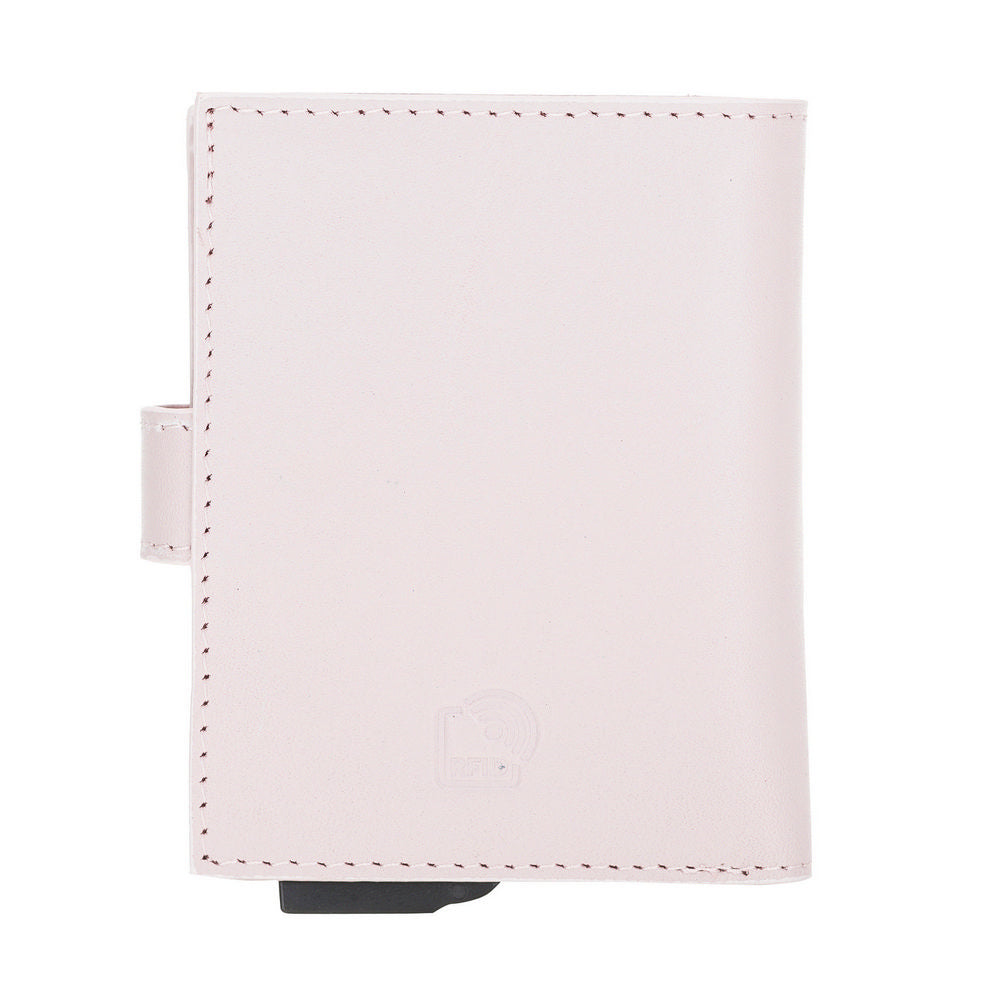 Palermo Mechanical Leather Card Holder Wallet