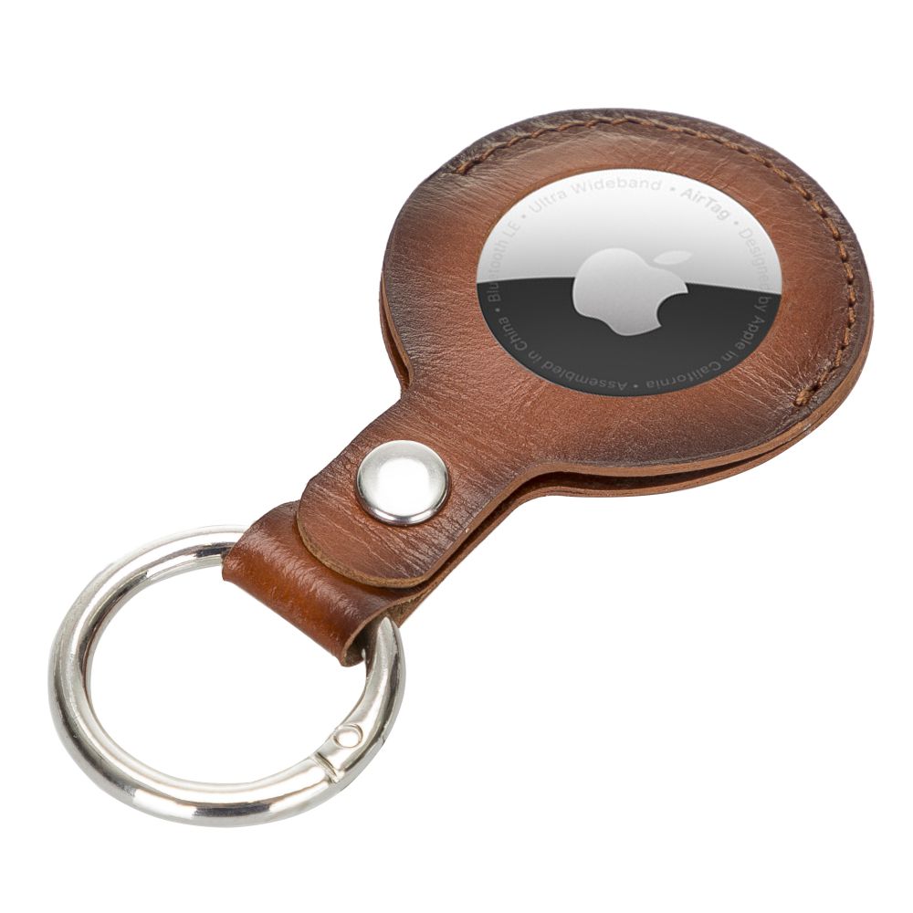Arta Genuine Leather Keyring for Apple Airtag