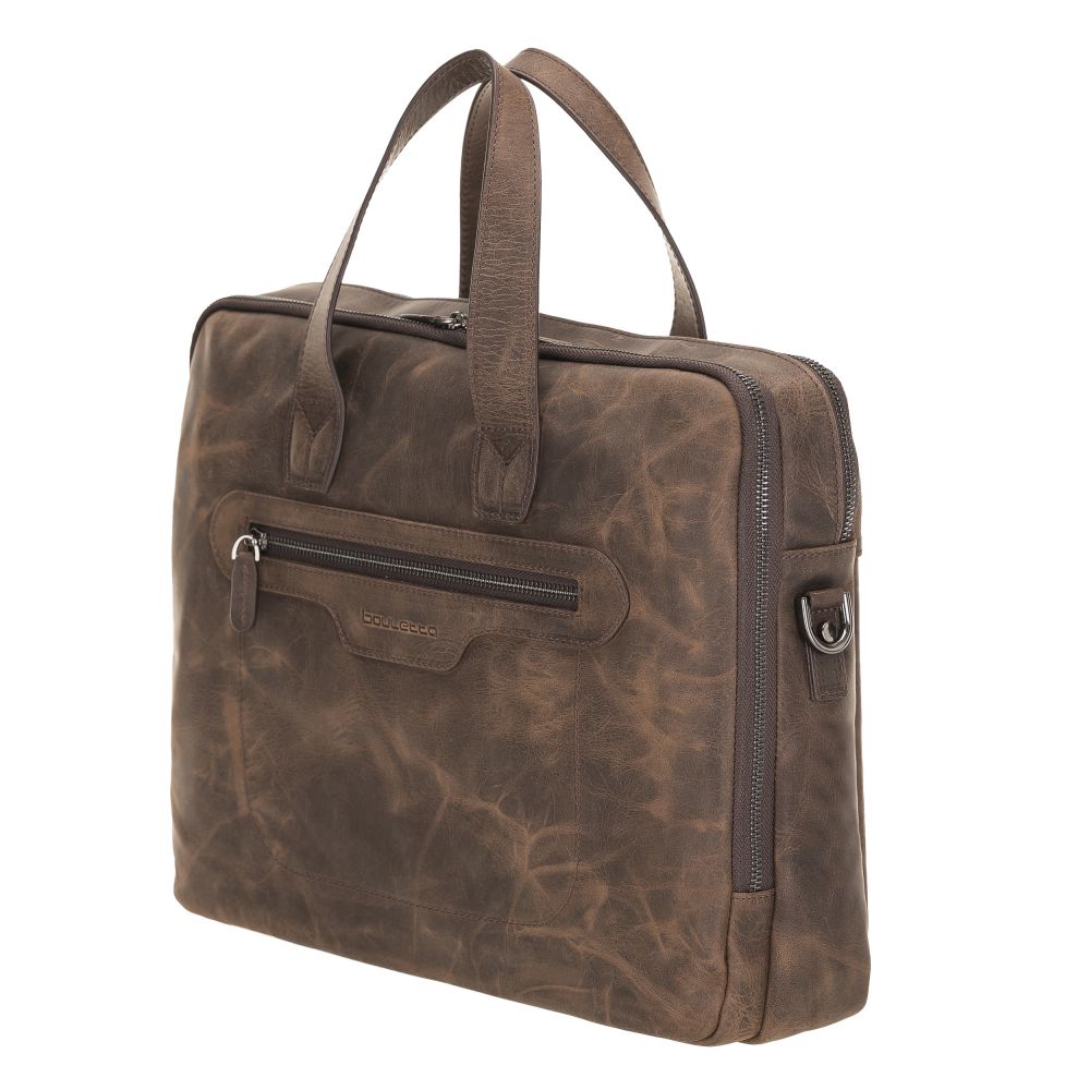 Thasos Leather Laptop Bag