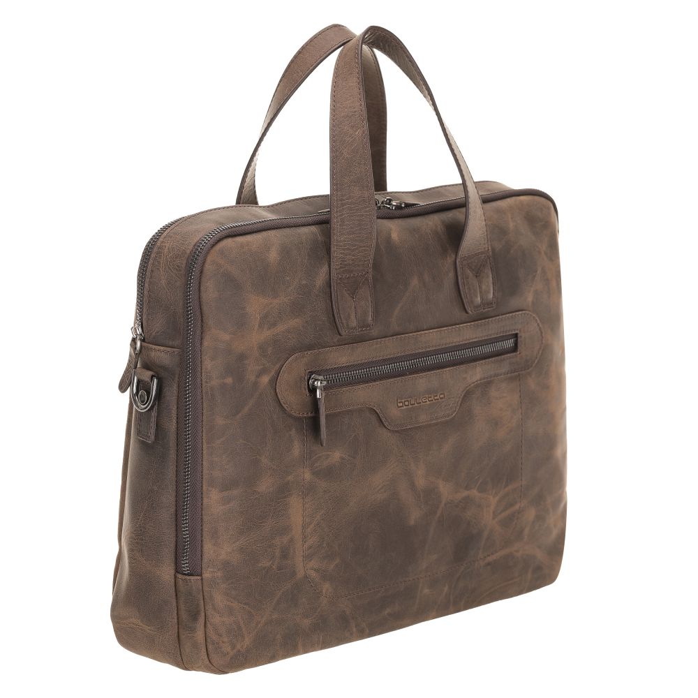 Thasos Leather Laptop Bag