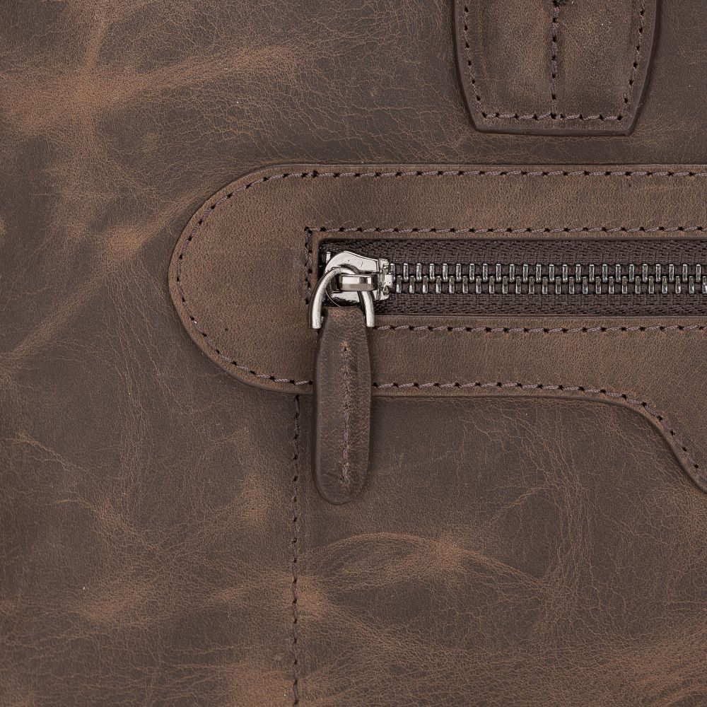 Thasos Leather Laptop Bag
