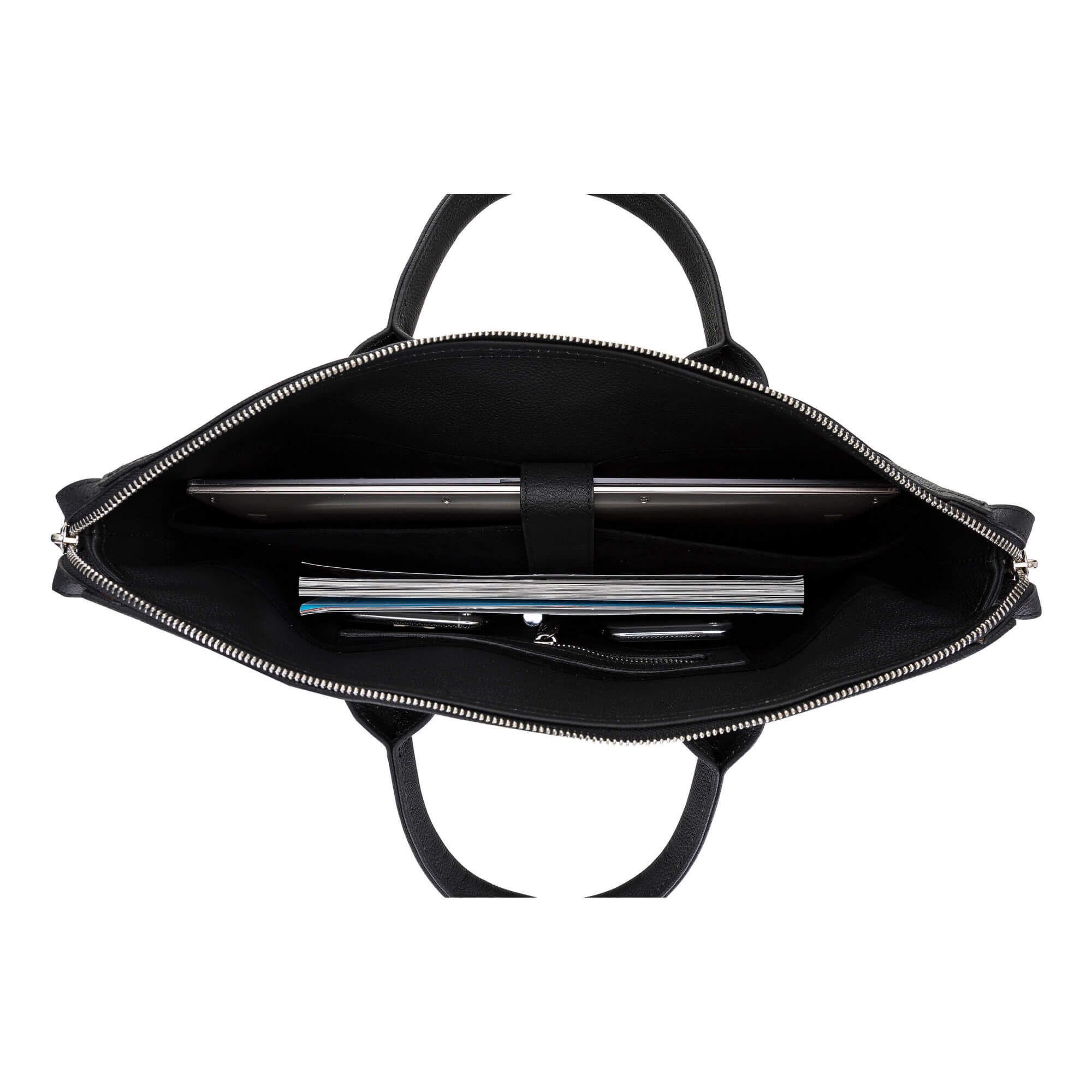 Wizard Briefcase Leather Bag - Laptop Bag