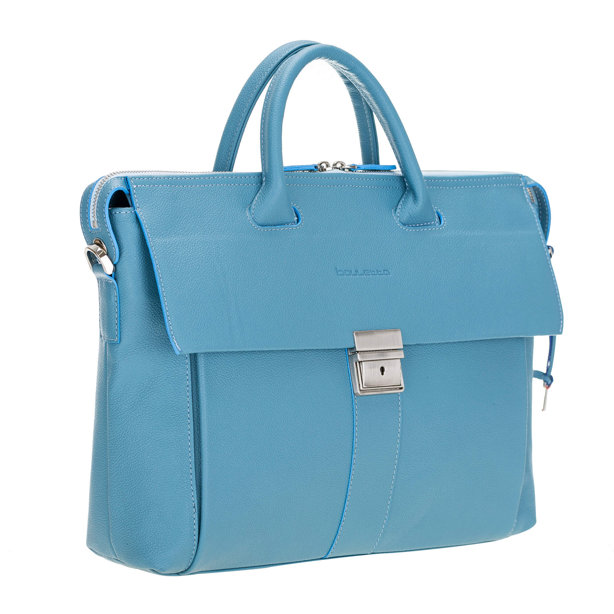 Wizard Briefcase Leather Bag - Laptop Bag