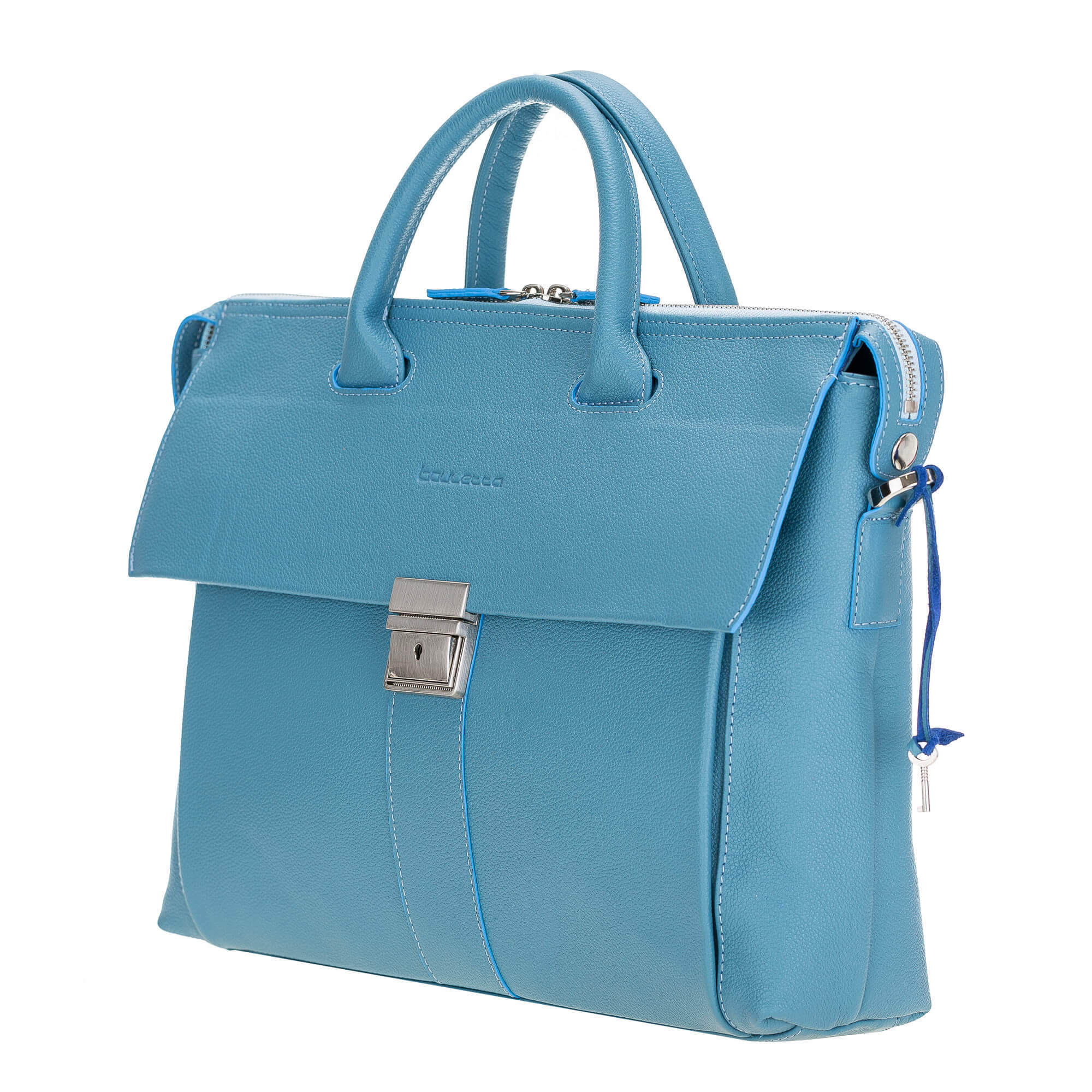 Wizard Briefcase Leather Bag - Laptop Bag