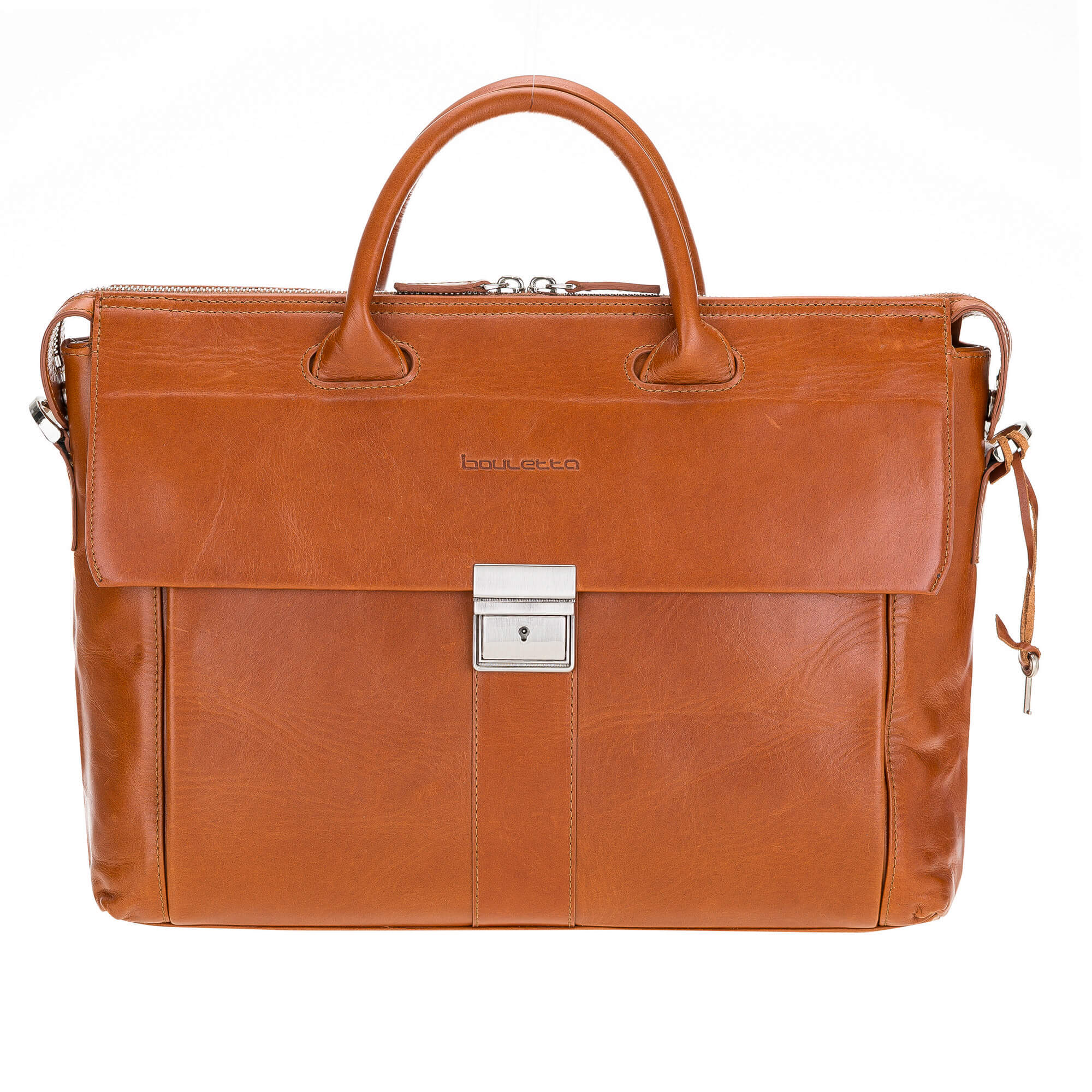 Wizard Briefcase Leather Bag - Laptop Bag