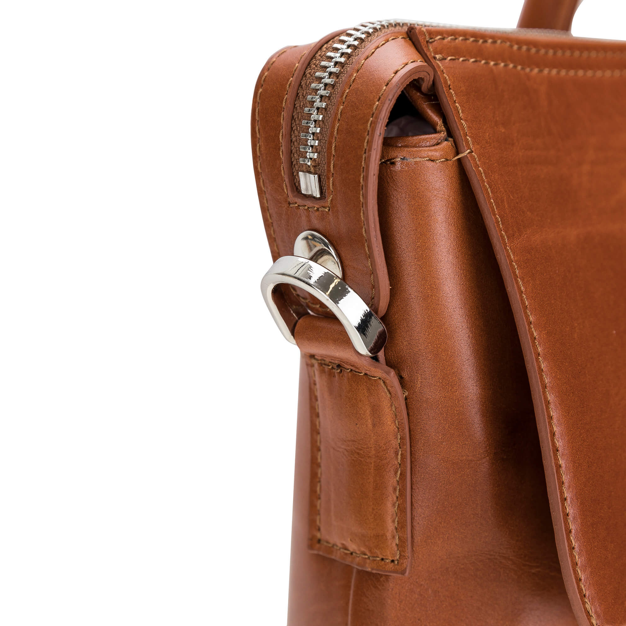 Wizard Briefcase Leather Bag - Laptop Bag