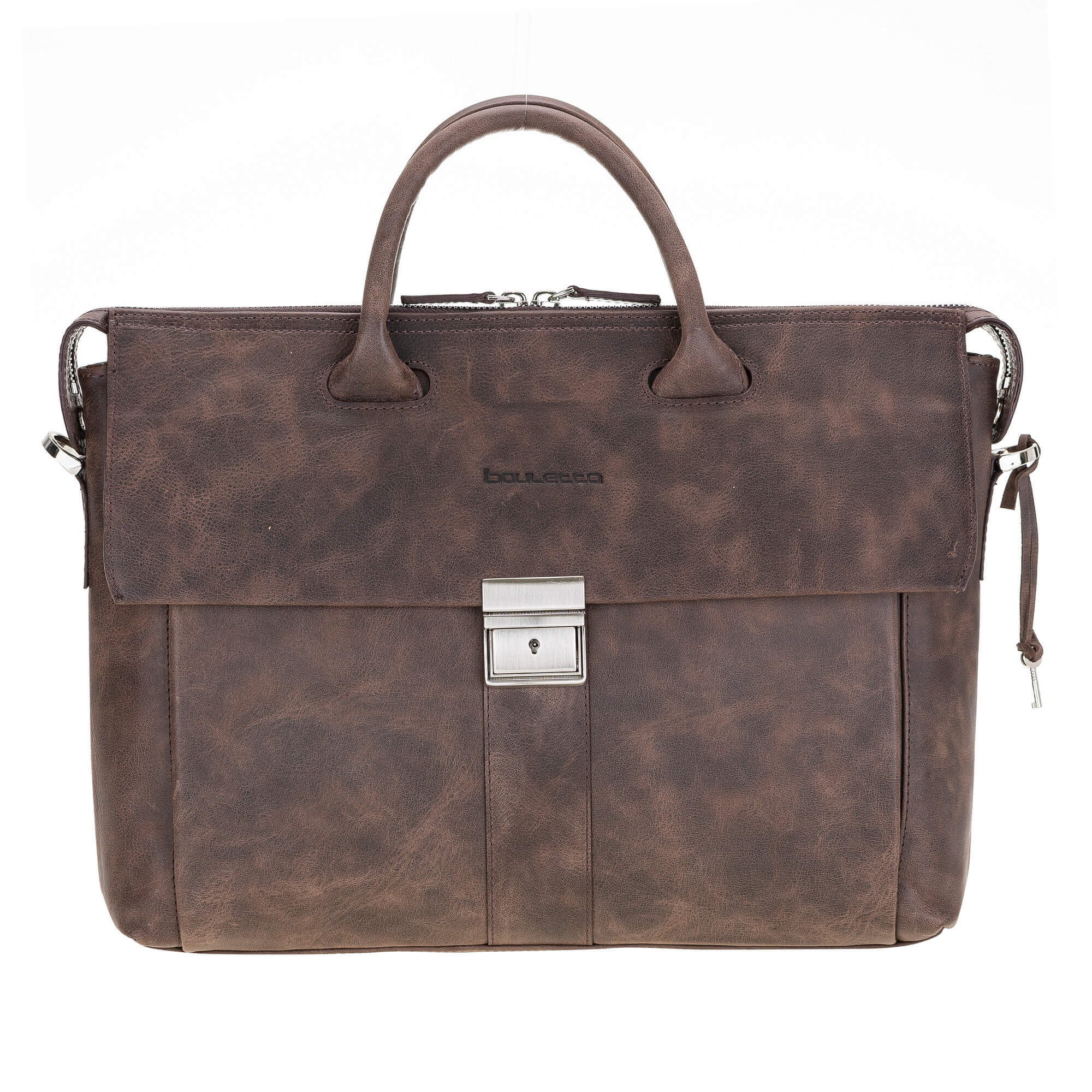 Wizard Briefcase Leather Bag - Laptop Bag