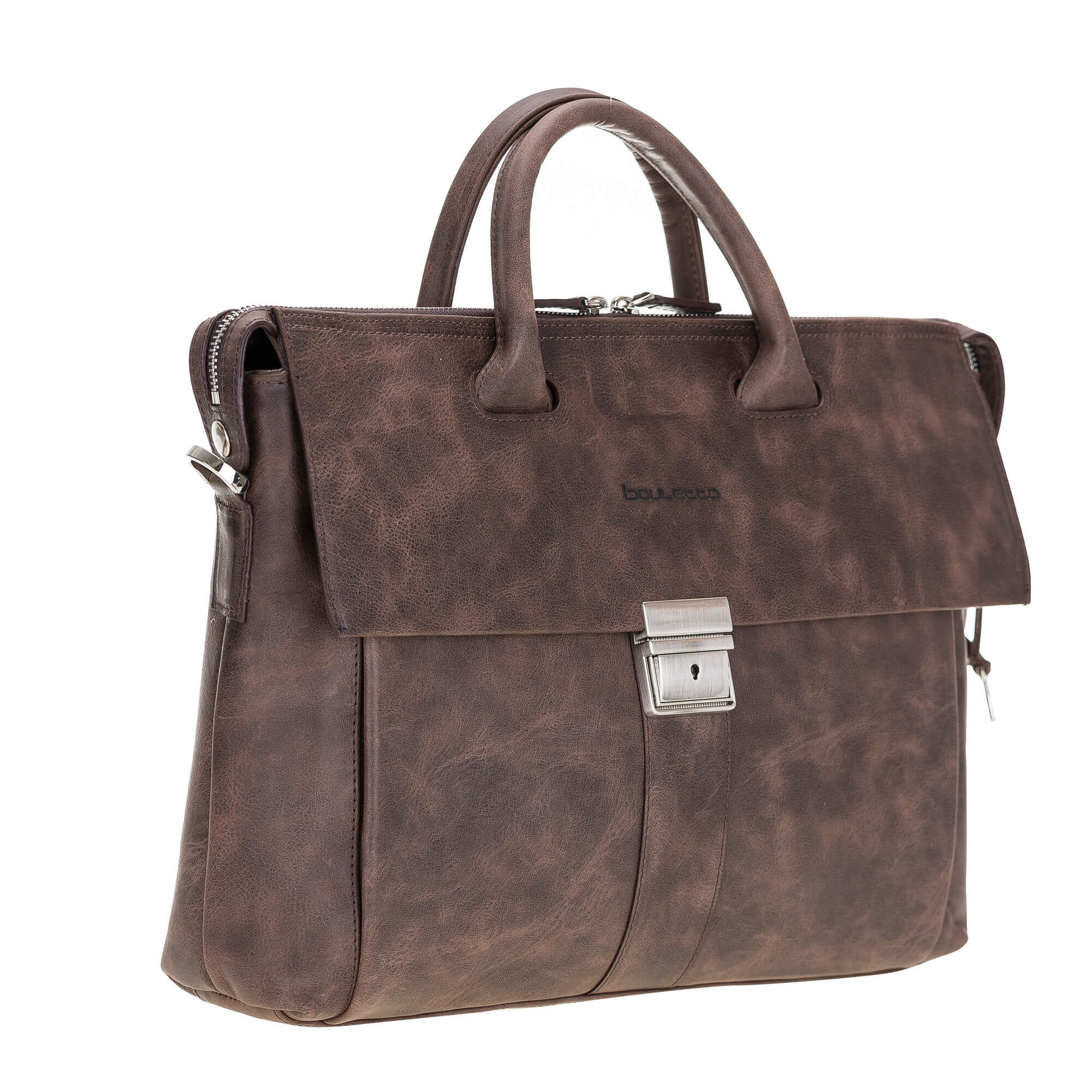 Wizard Briefcase Leather Bag - Laptop Bag