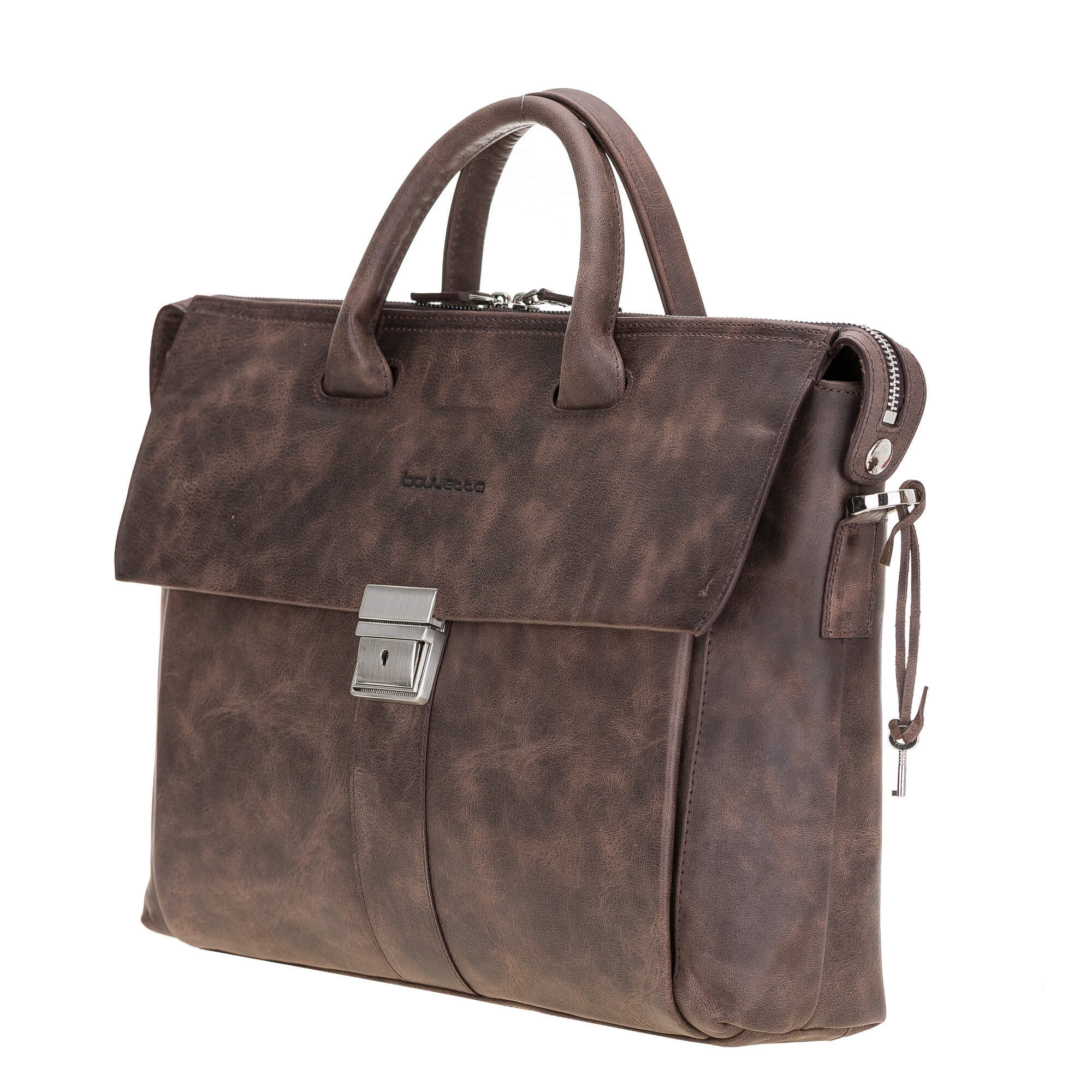 Wizard Briefcase Leather Bag - Laptop Bag