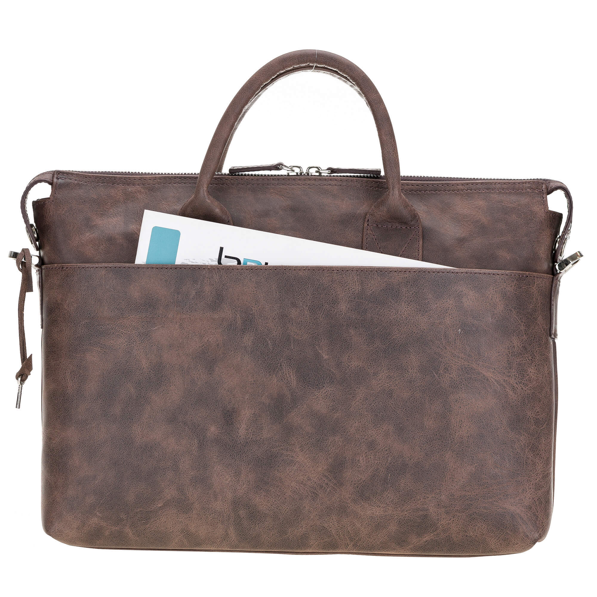 Wizard Briefcase Leather Bag - Laptop Bag