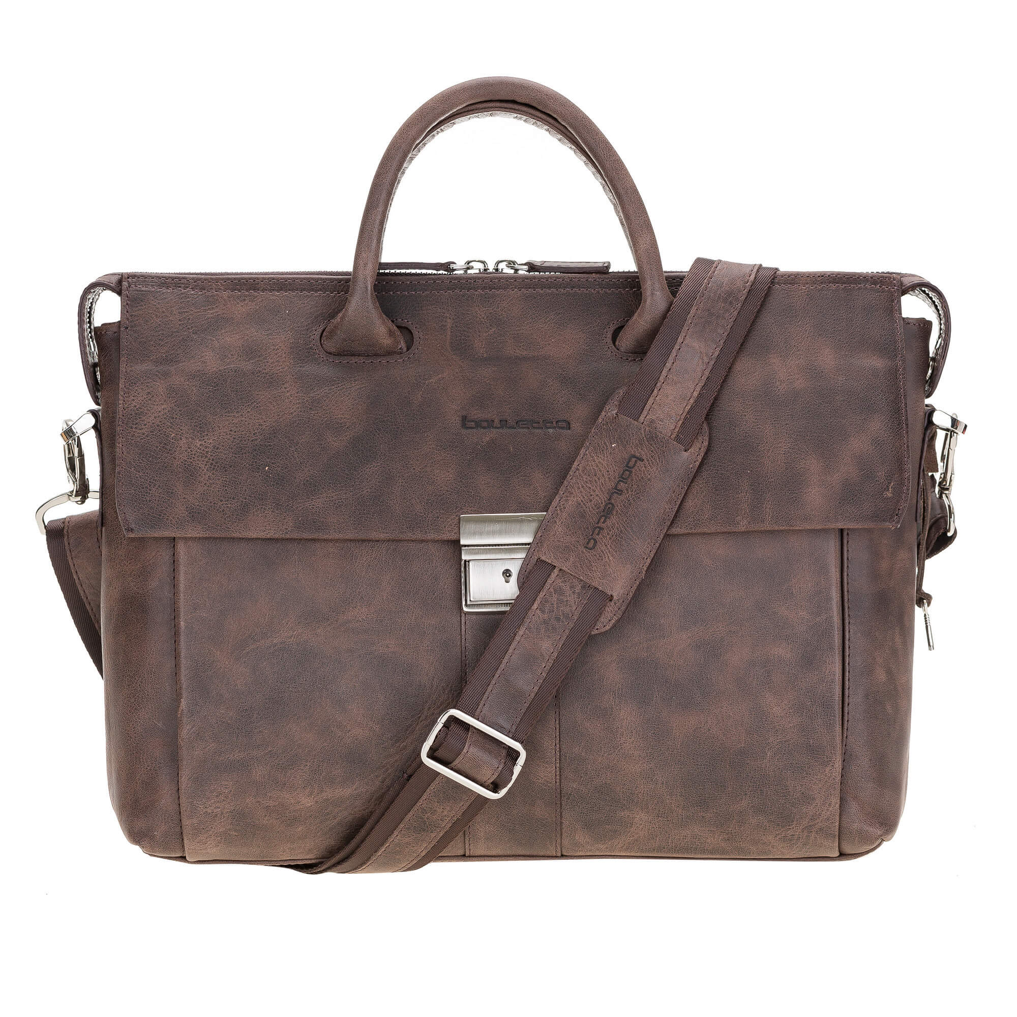 Wizard Briefcase Leather Bag - Laptop Bag