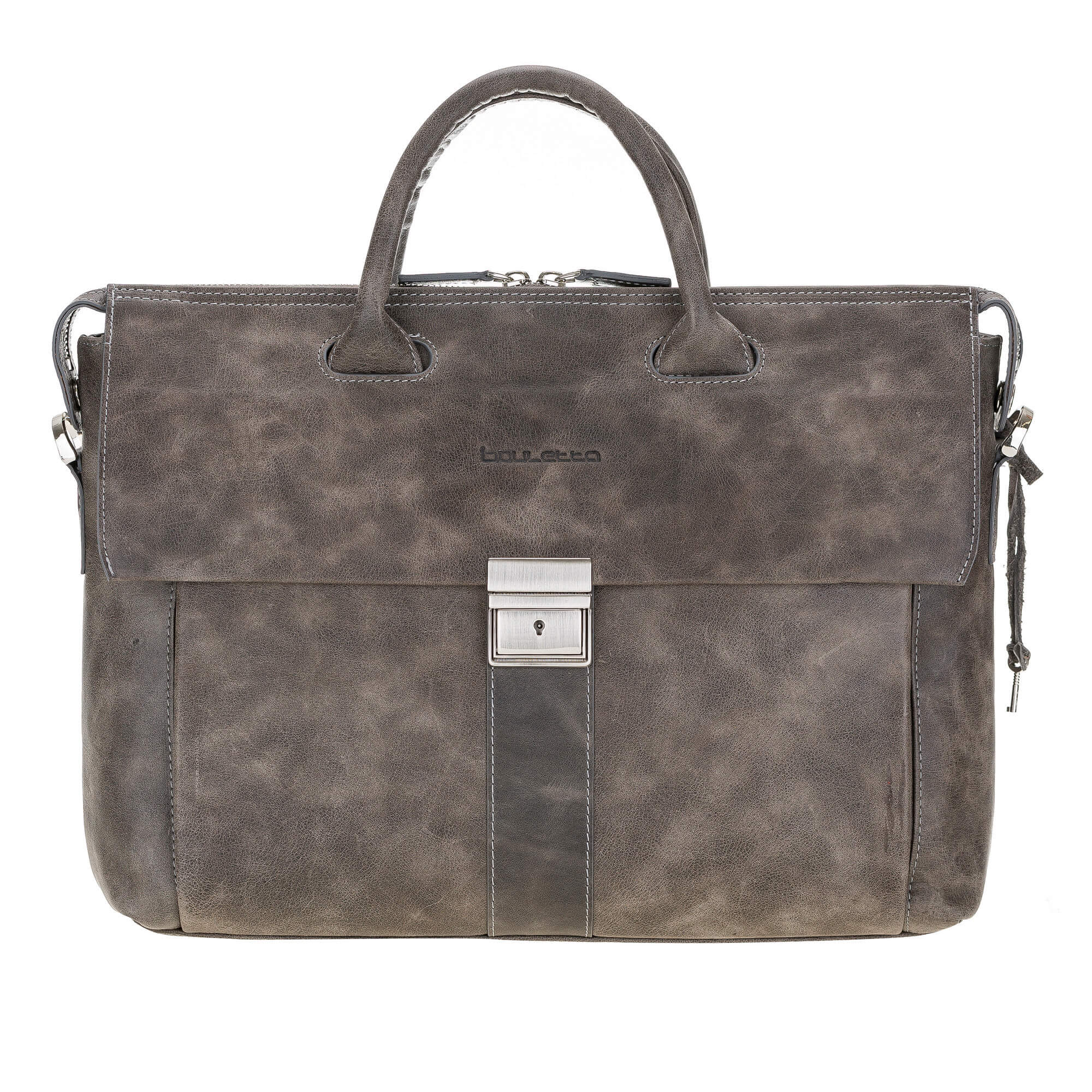Wizard Briefcase Leather Bag - Laptop Bag