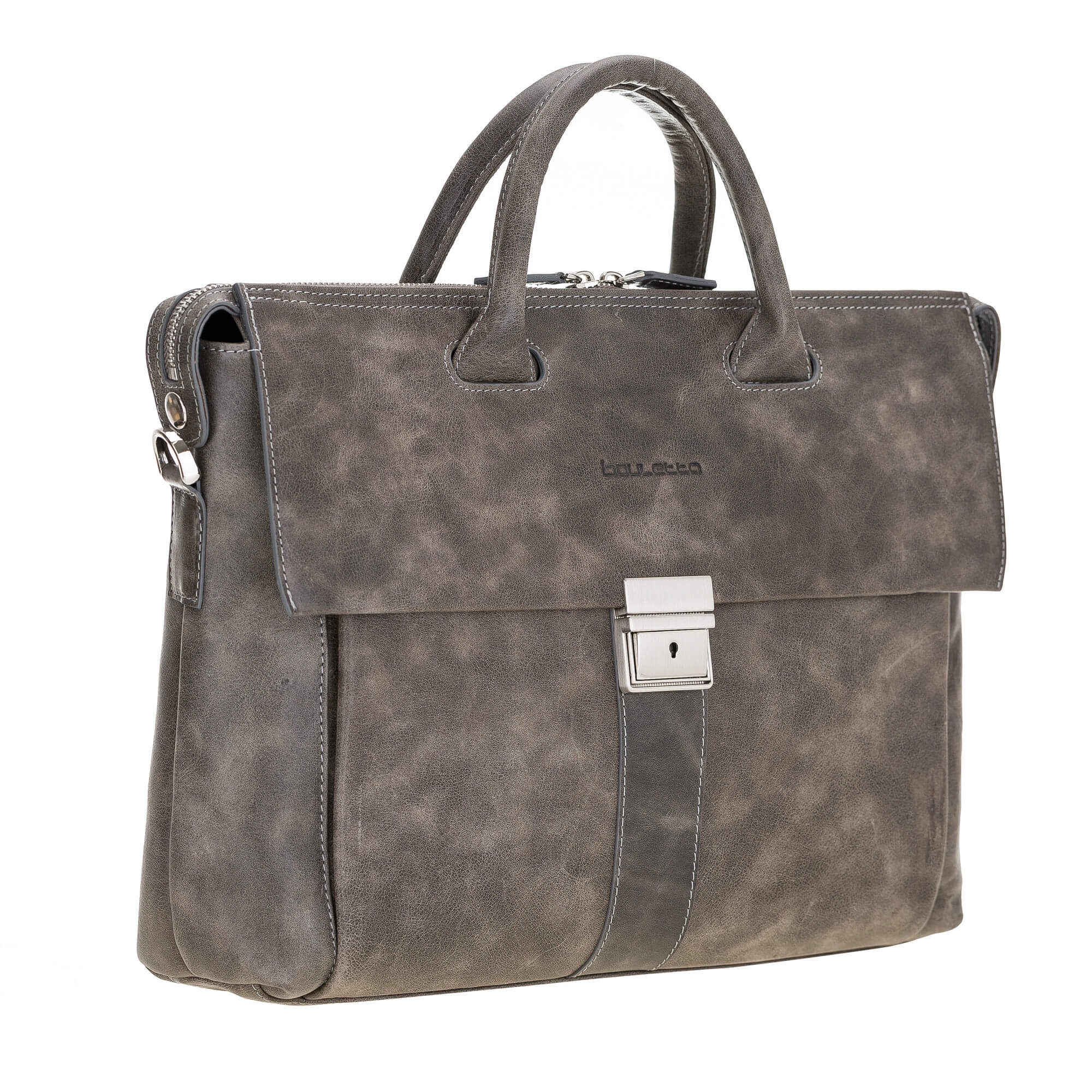 Wizard Briefcase Leather Bag - Laptop Bag