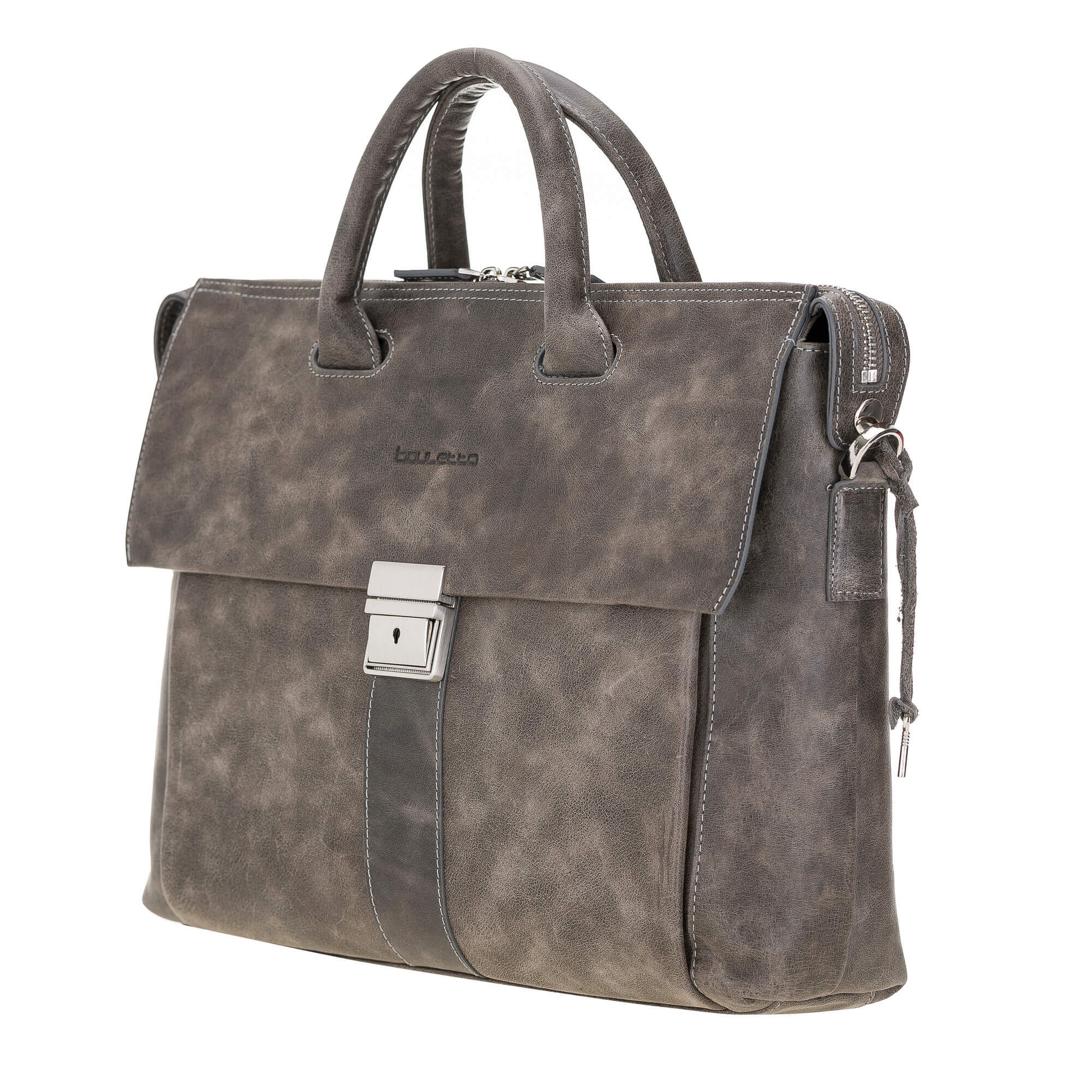 Wizard Briefcase Leather Bag - Laptop Bag