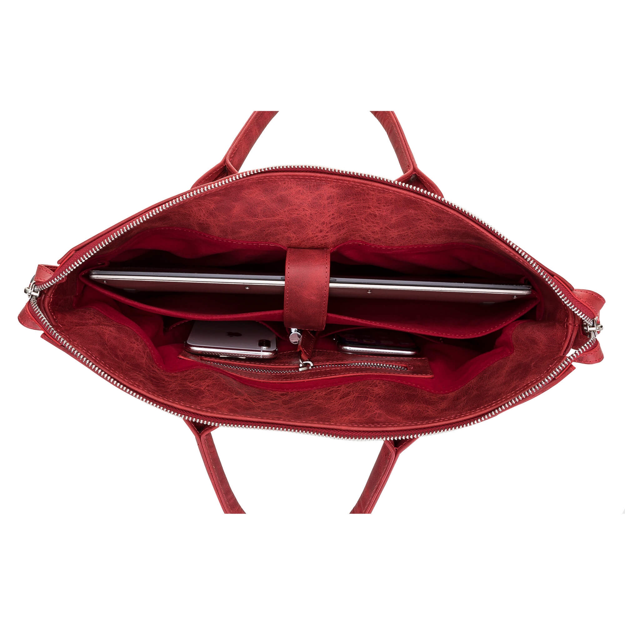 Wizard Briefcase Leather Bag - Laptop Bag