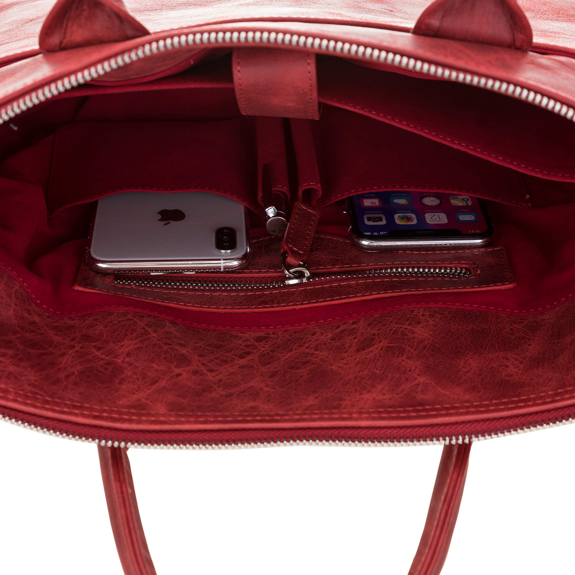 Wizard Briefcase Leather Bag - Laptop Bag