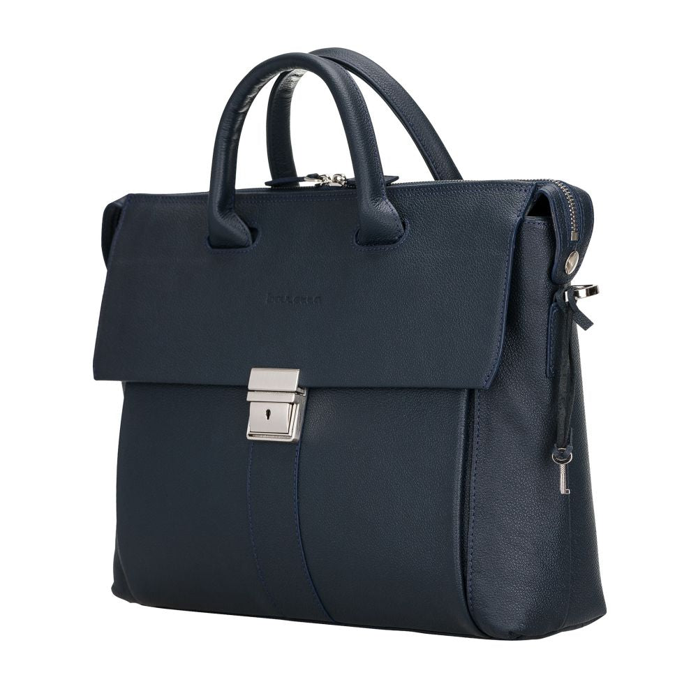 Wizard Briefcase Leather Bag - Laptop Bag