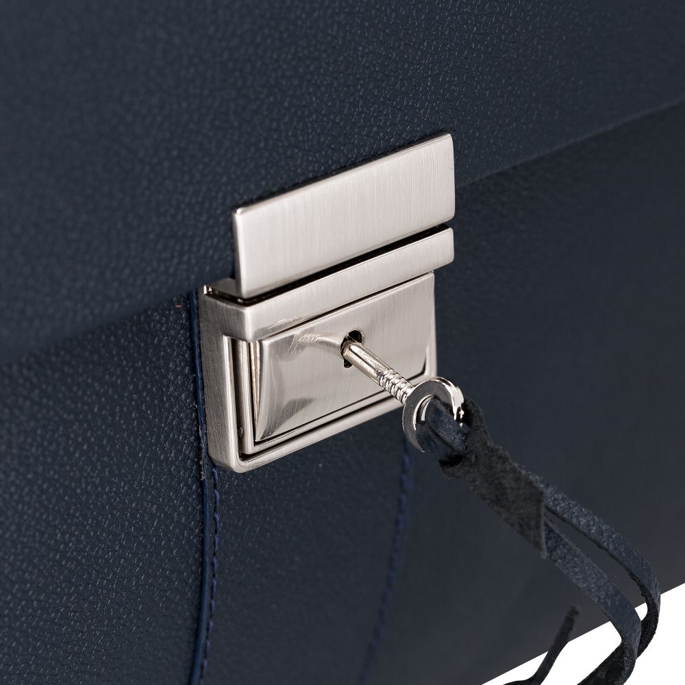 Wizard Briefcase Leather Bag - Laptop Bag