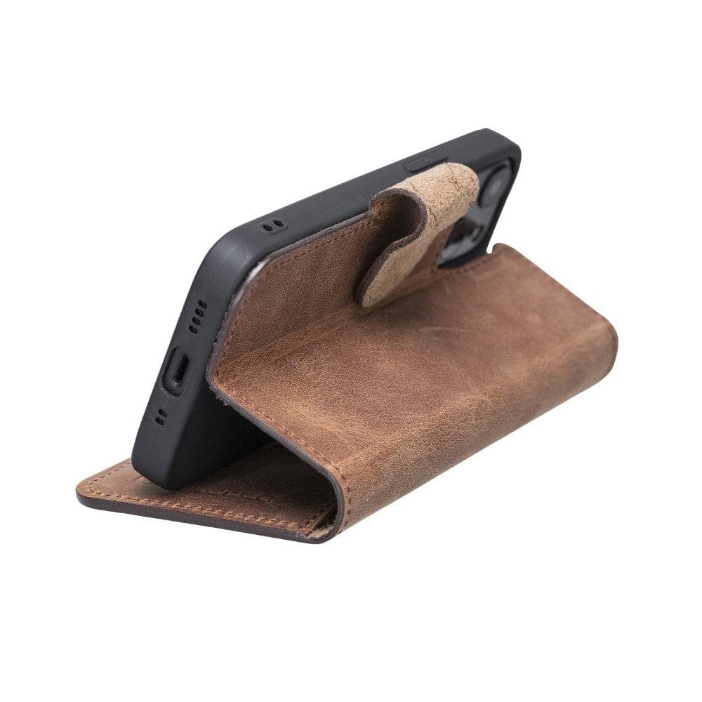 Apple iPhone 13 Series Detachable Leather Wallet Case - MW Bouletta LTD