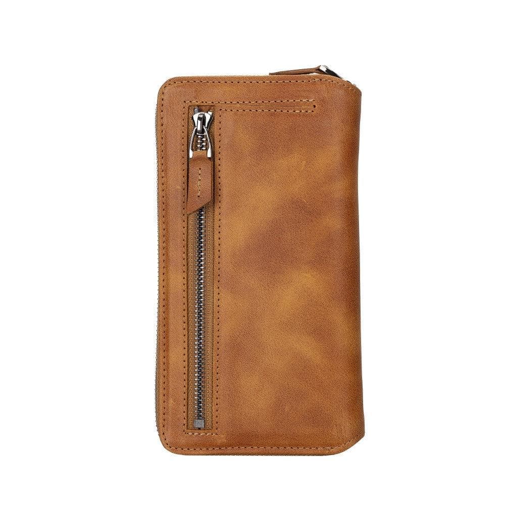 Apple iPhone 15 Series Detachable and Zipper Leather Wallet Case - Pre Order Bouletta LTD