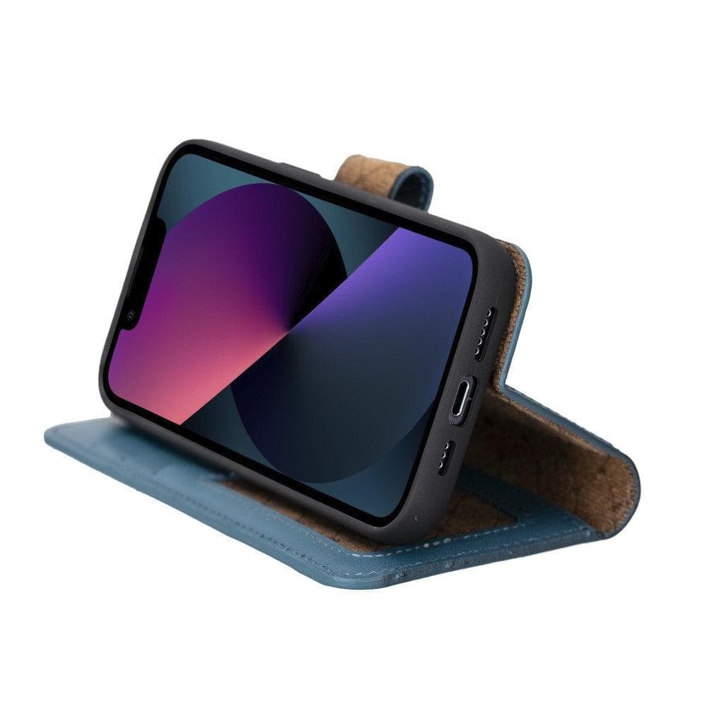 Apple iPhone 15 Series Detachable Leather Wallet Case Colorful - MW Bouletta LTD