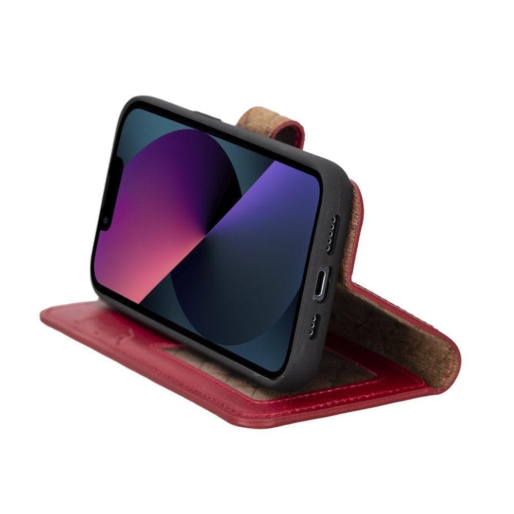 Apple iPhone 15 Series Detachable Leather Wallet Case Colorful - MW Bouletta LTD